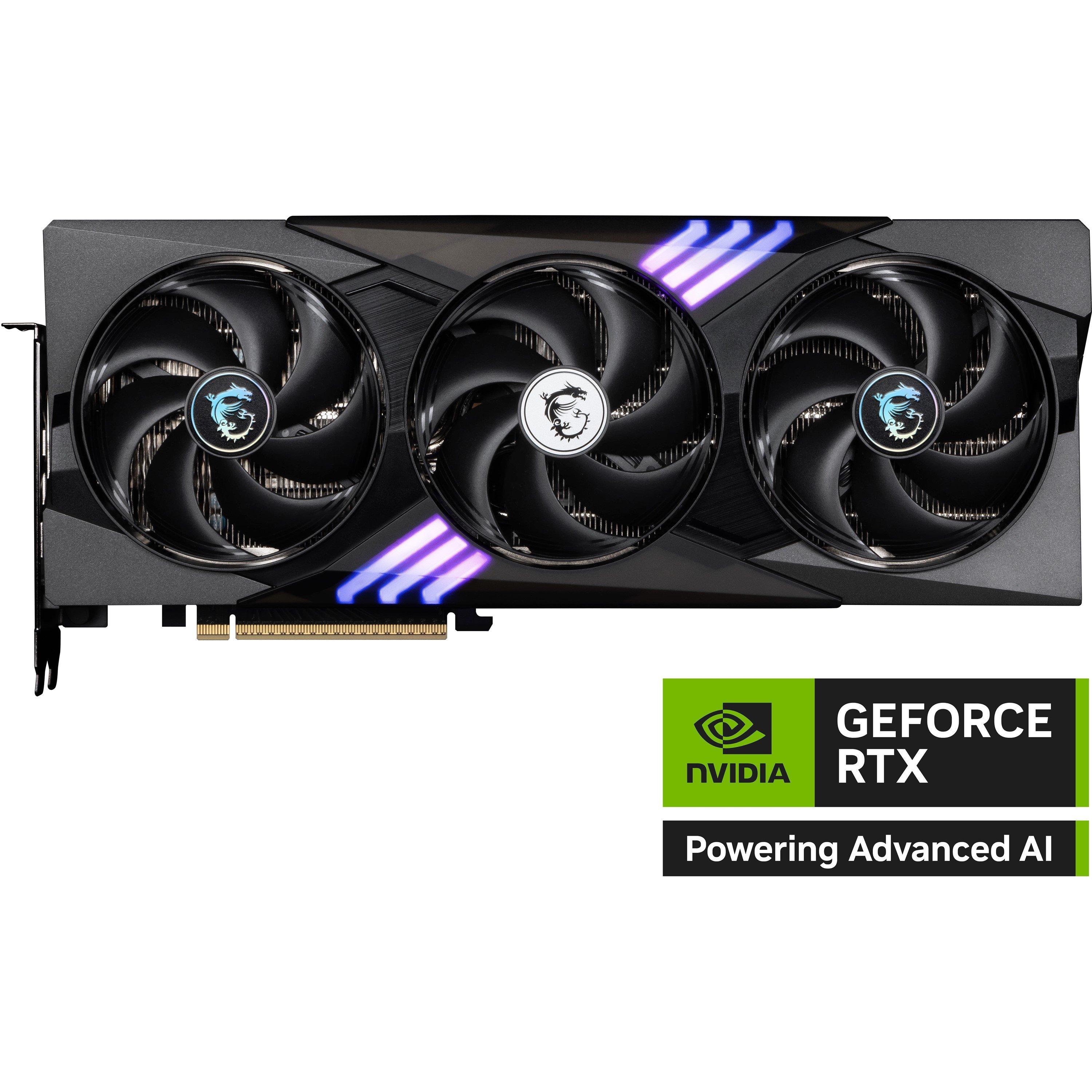 Schwarz - MSI - MSI GeForce RTX™ 5070 12G GAMING TRIO OC - 2