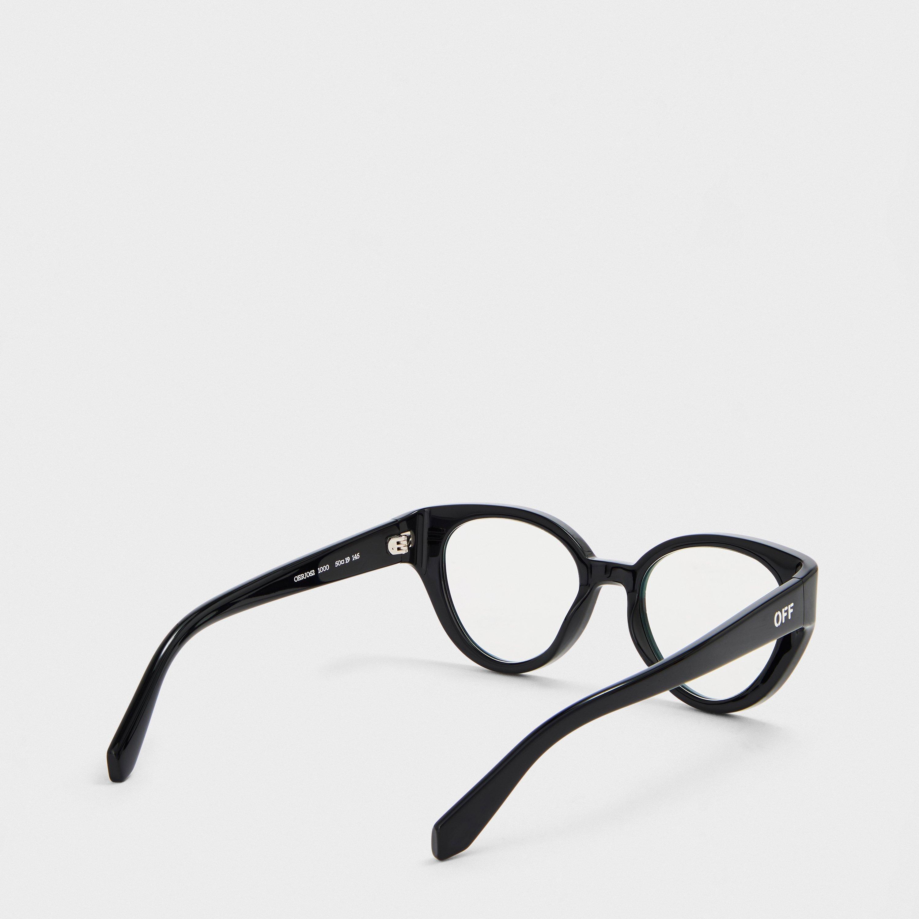 Black - Off White - Unisex Reading Glasses - 2