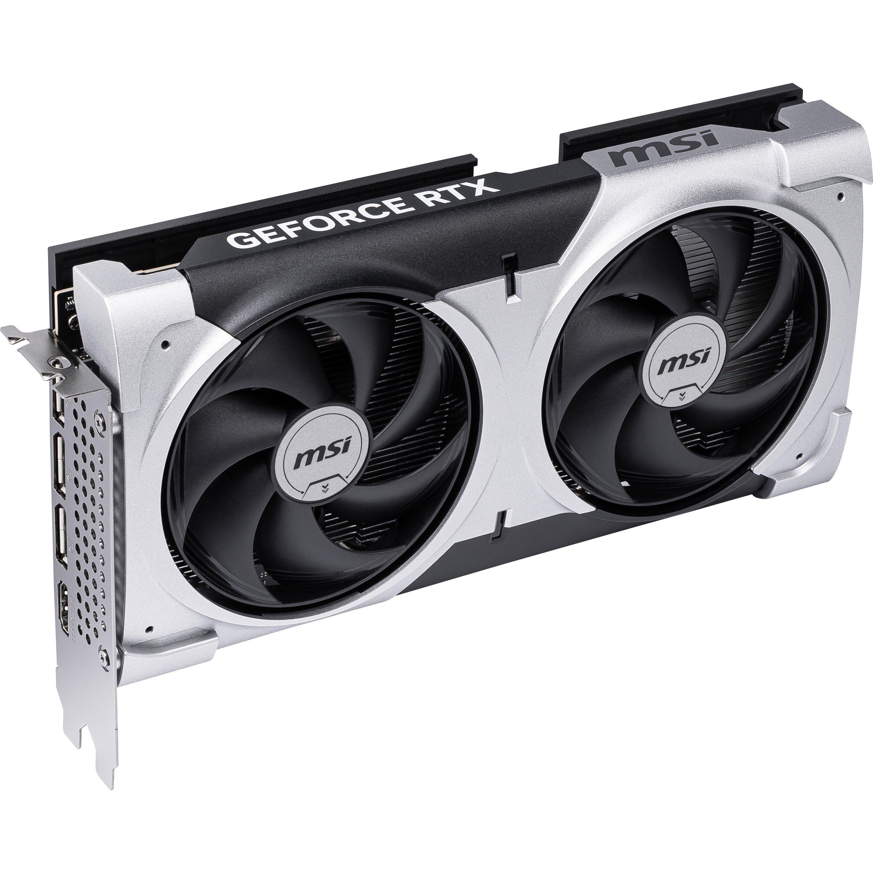 Silver - MSI - NVIDIA GeForce RTX™ 5060 Ti 8G VENTUS 2X OC PLUS - 5