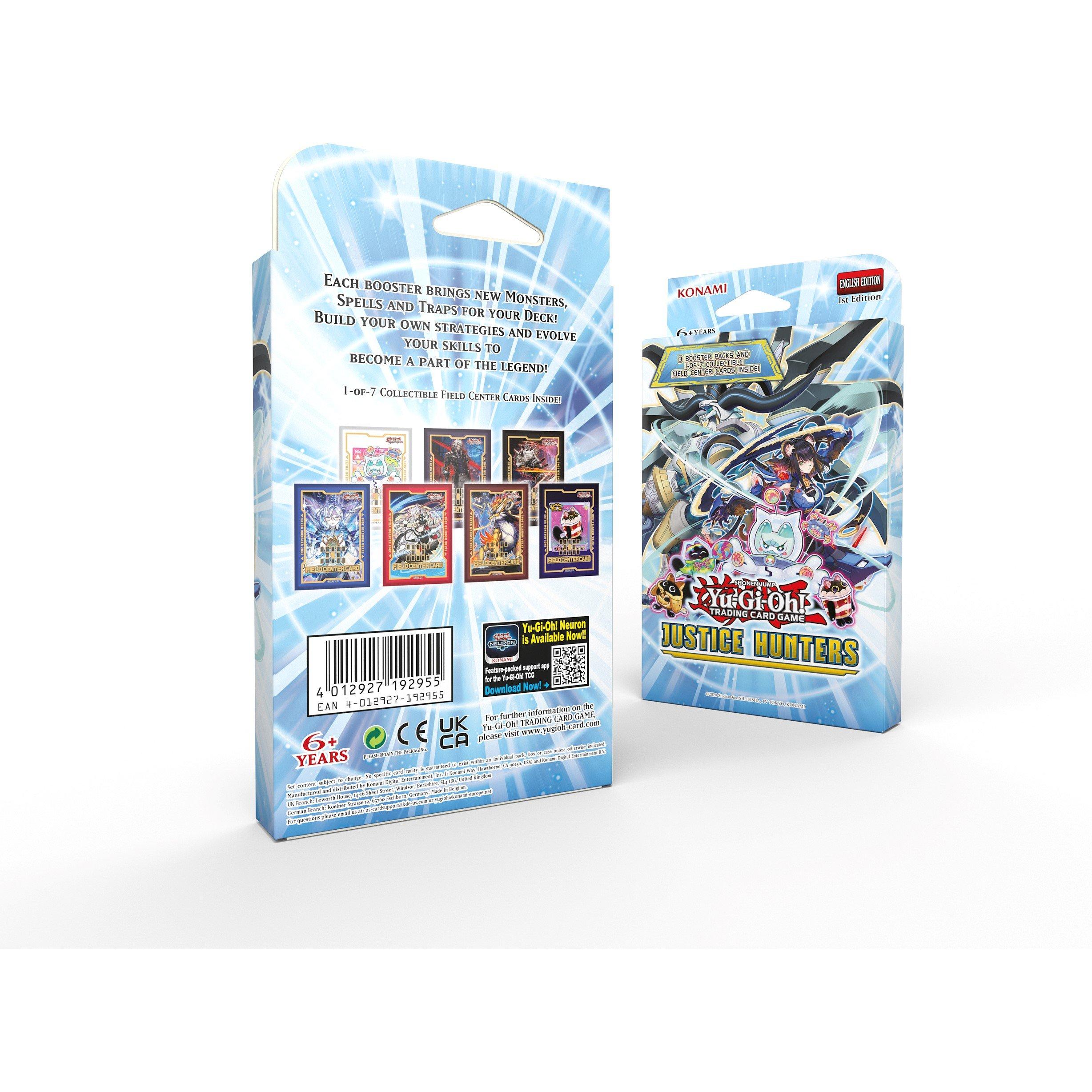 Yu-Gi-Oh | Justice Hunters 3 Pack Tuckbox | Sports Direct