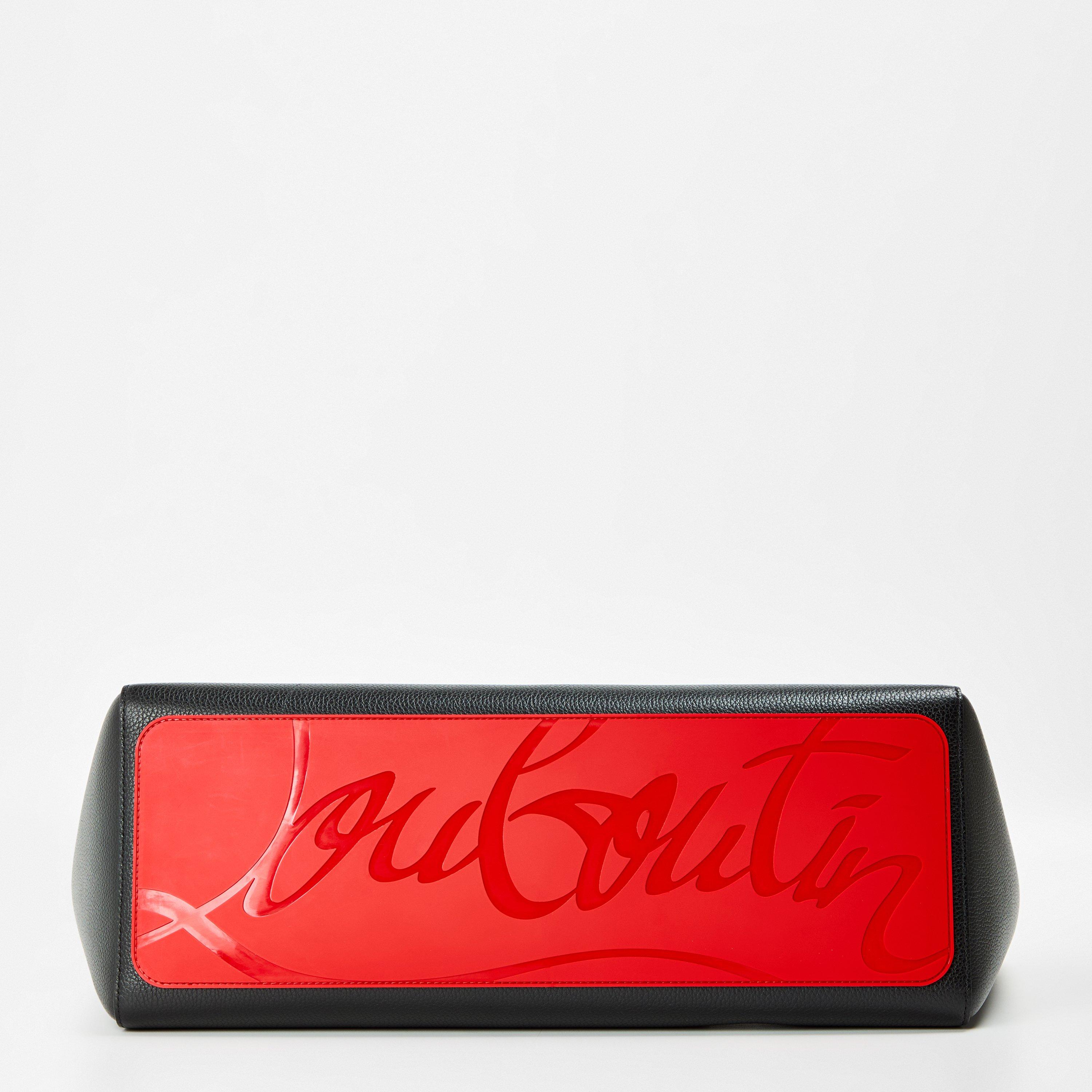 Black Gun Metal - Christian Louboutin - Cabata Leather Tote Bag - 5