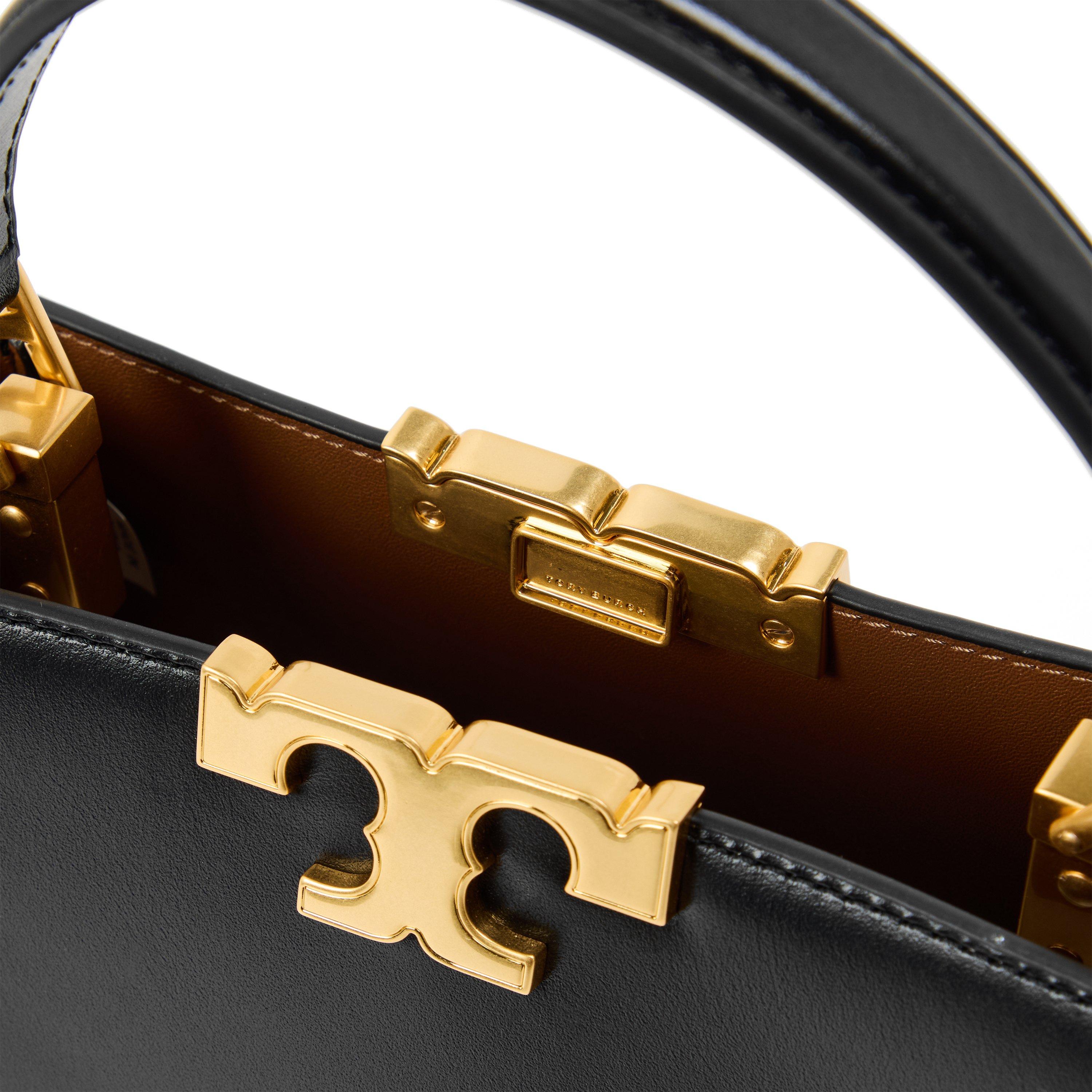 Black - Tory Burch - Women's Eleanor Satchel Bag - 4