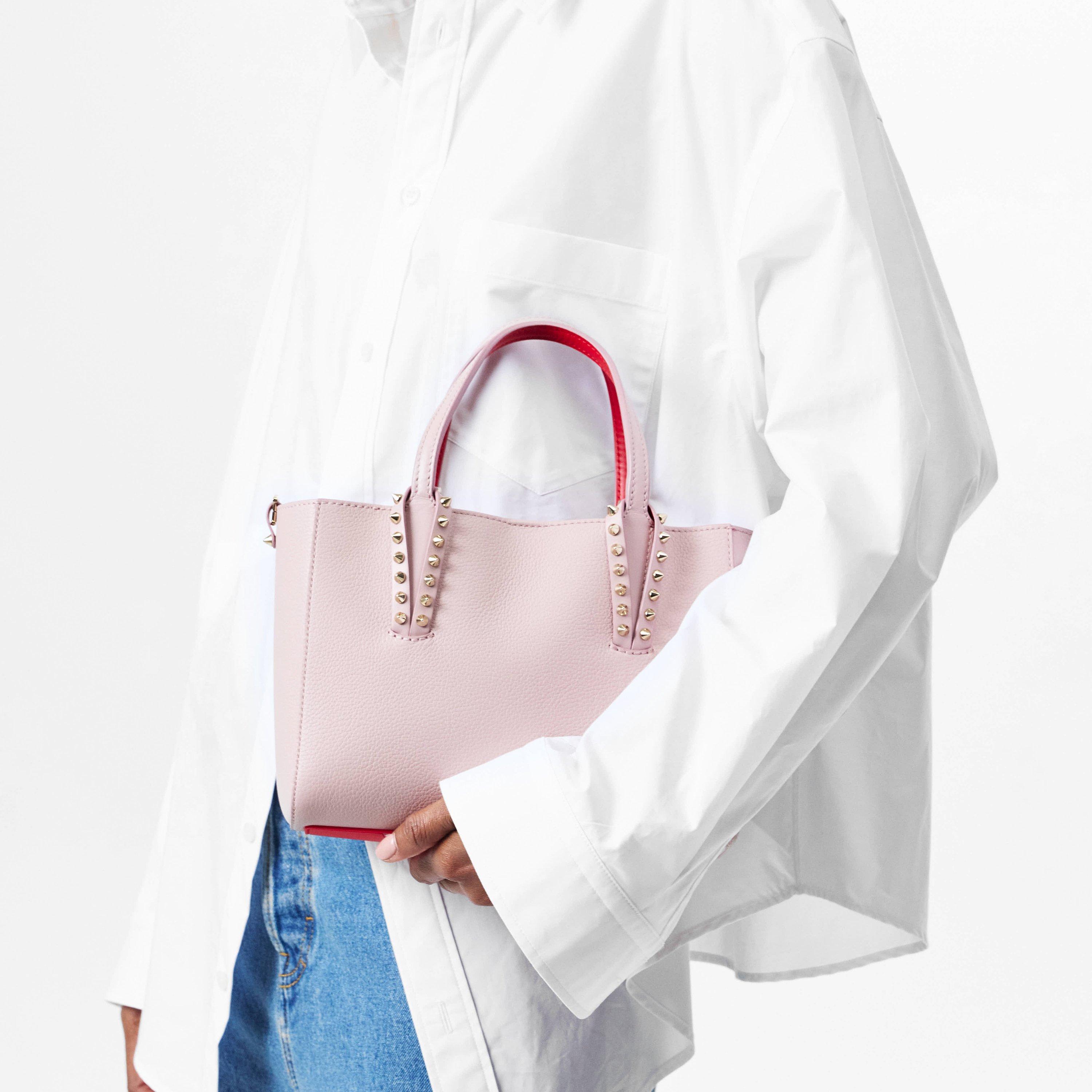 Vintage Rse Gld - Christian Louboutin - Cabata Leather Tote Bag - 3