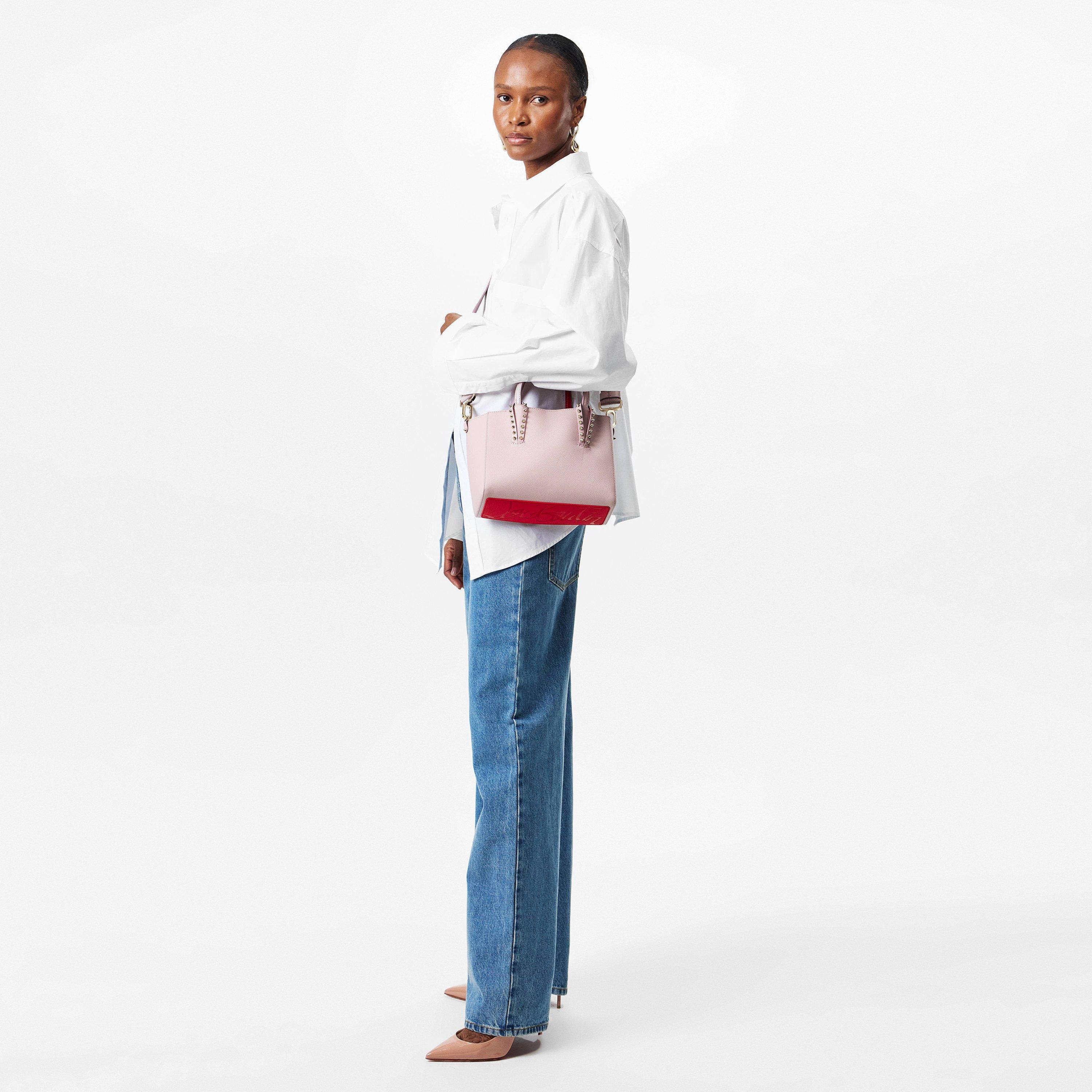 Vintage Rse Gld - Christian Louboutin - Cabata Leather Tote Bag - 6