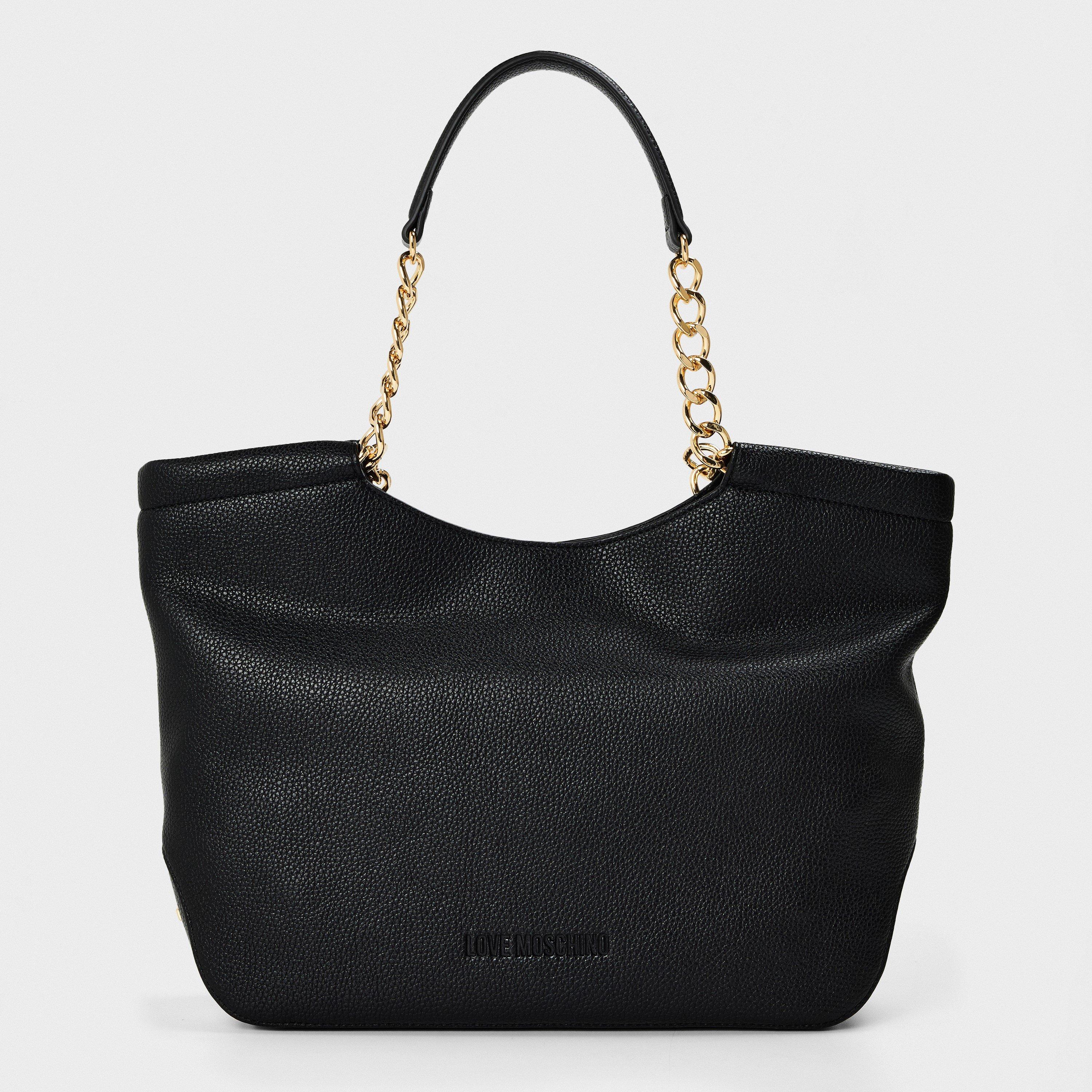 Black - Love Moschino - Women's Giant Tote Bags - 1