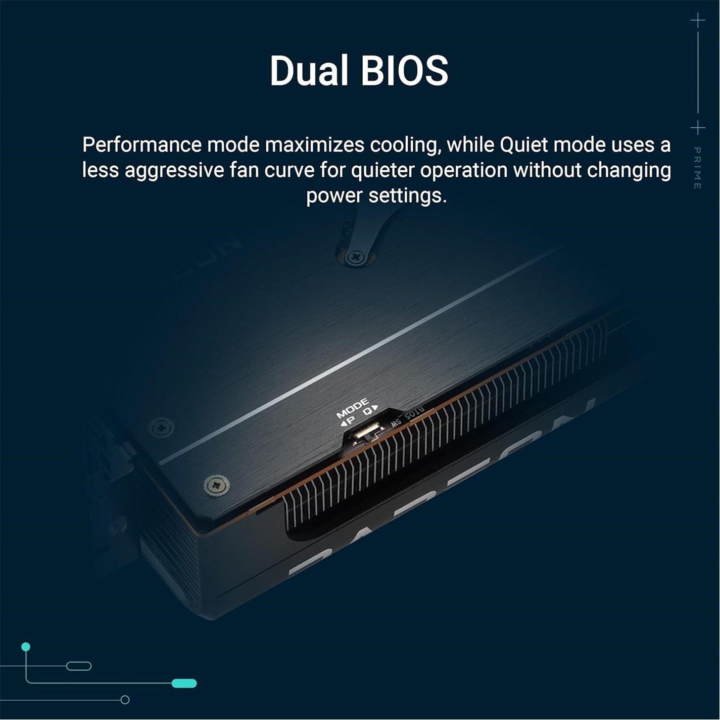 Black - ASUS - ASUS Prime Radeon™ RX 9070 XT OC Edition 16GB GDDR6 - 3