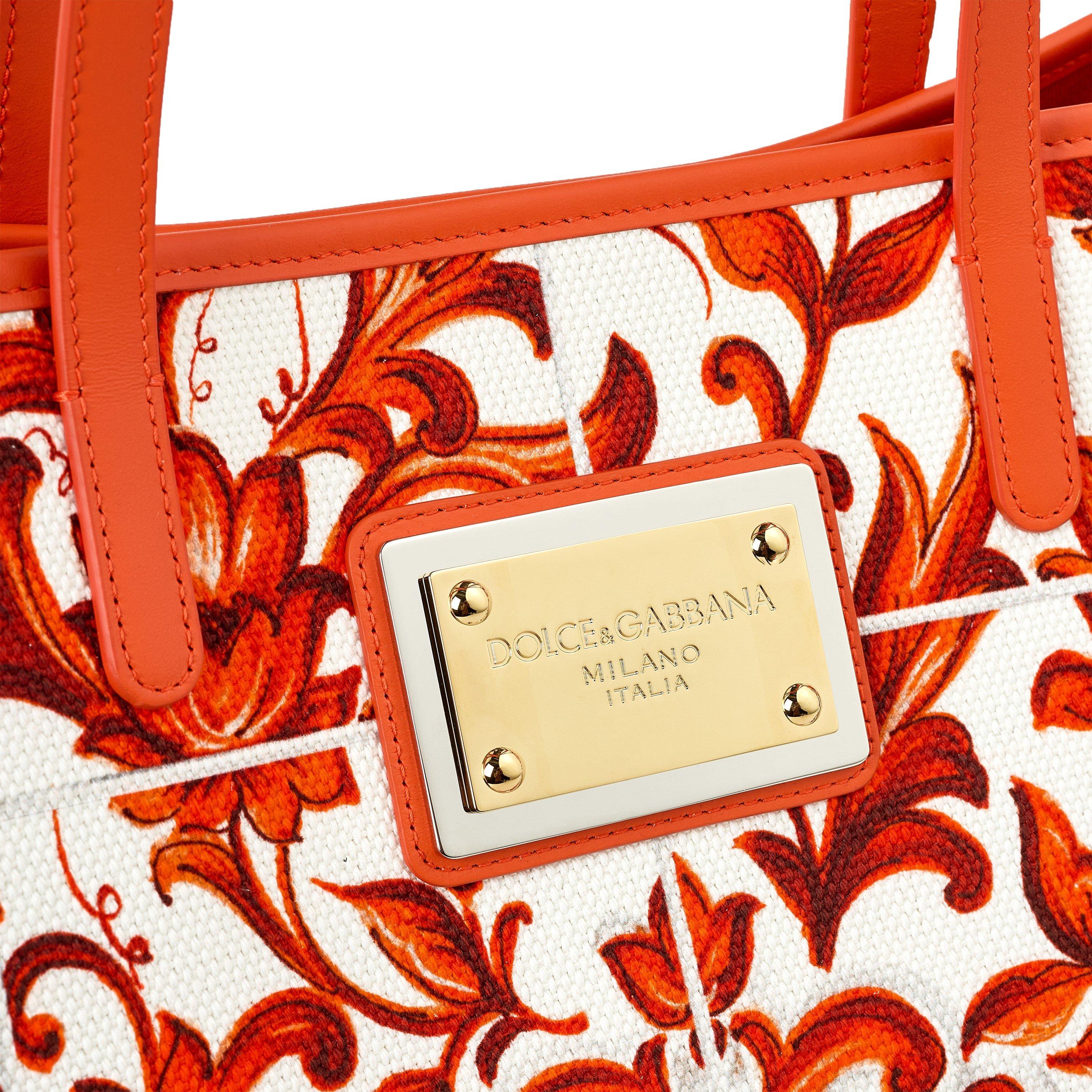 Maiolica Ornge - Dolce and Gabbana - DG Maiolica Prnt Tot Ld63 - 3