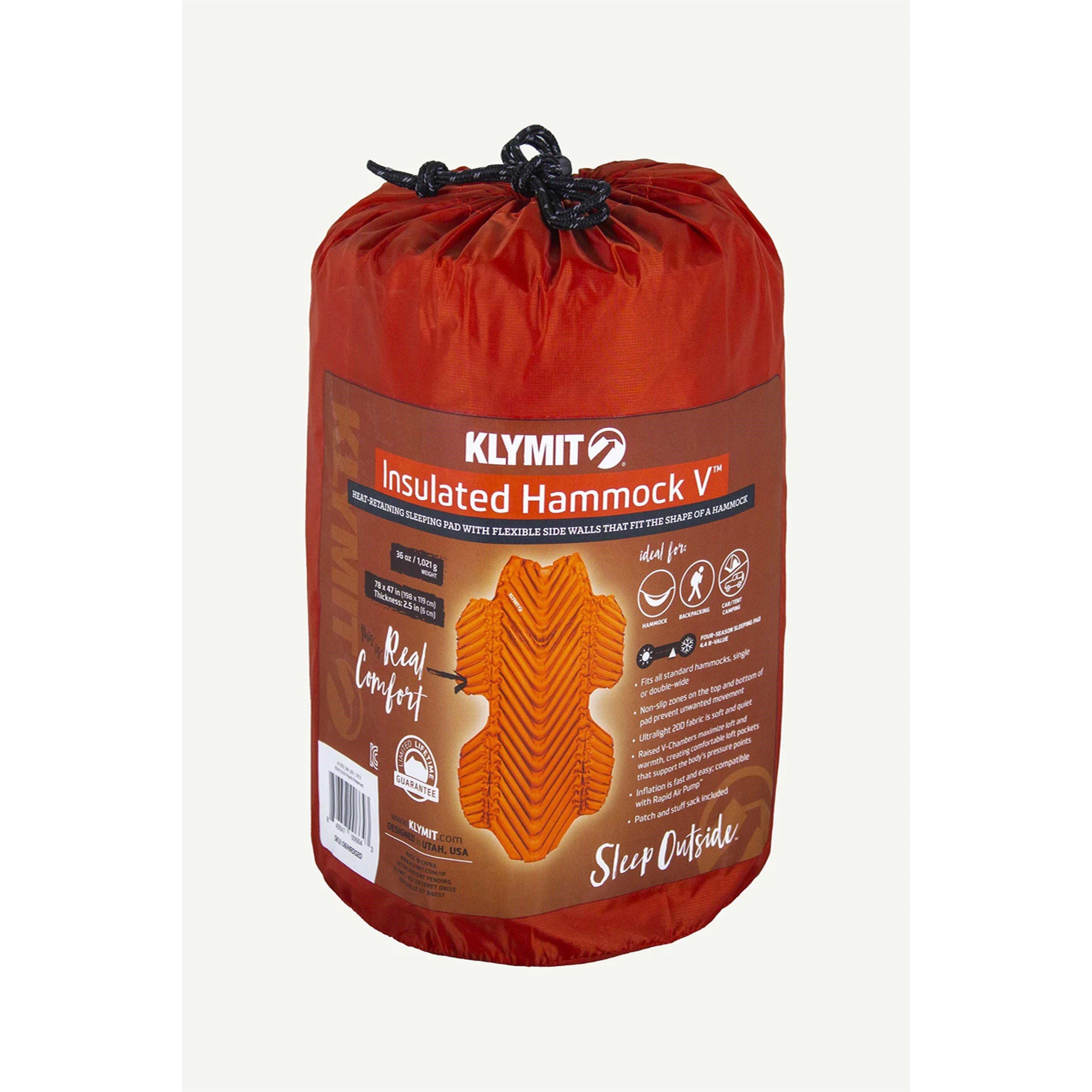 Red - Klymit - Insulated Hammock V Sleeping Pad - 3
