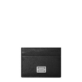 Dolce and Gabbana Logo Plaque Card Holder