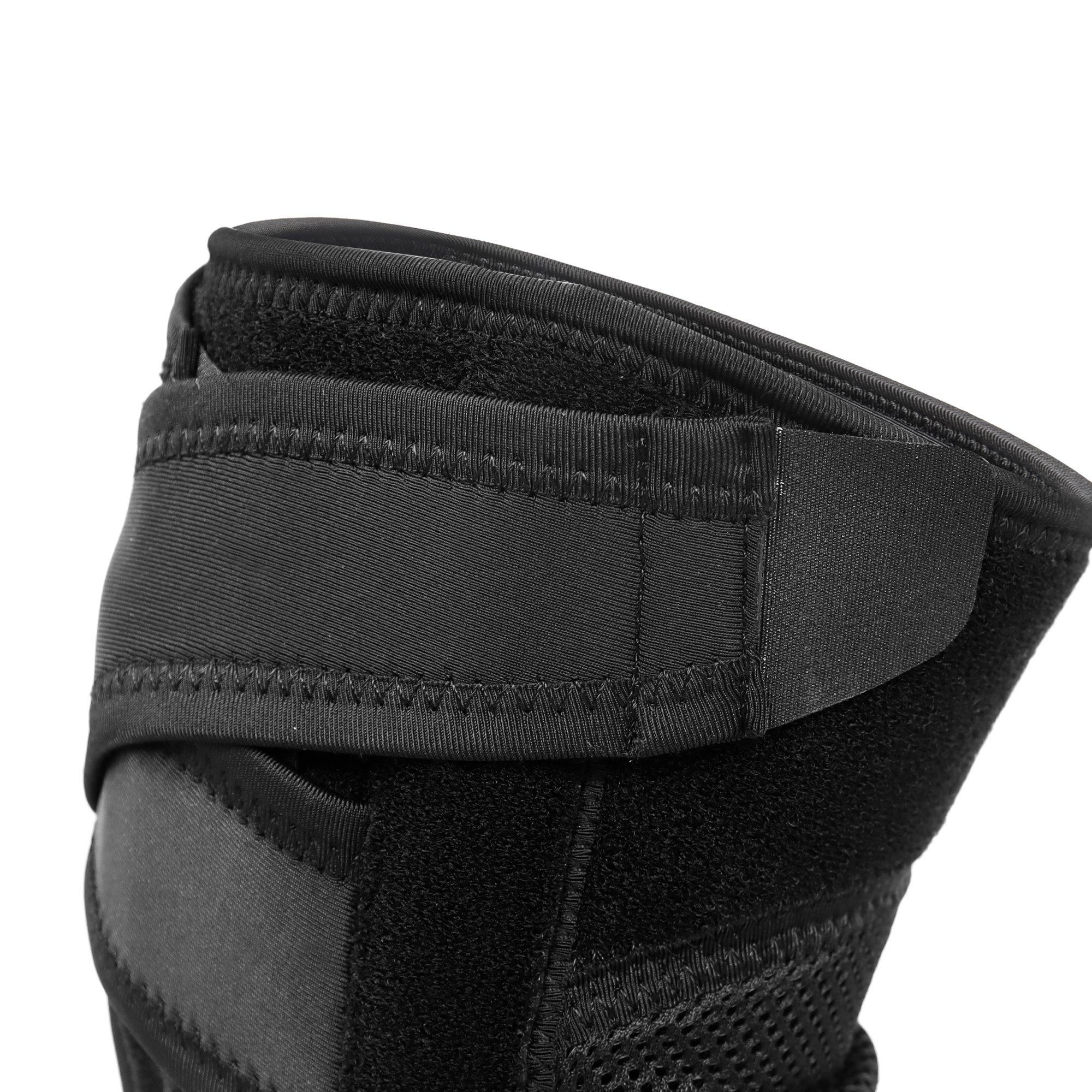 Schwarz - adidas - Ergonomic Breathable Strapped Knee Support - 3