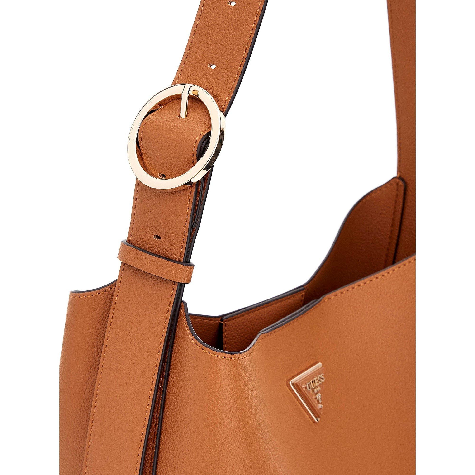 Cognac - Guess - Women's Meridian Bucket Bag - 4