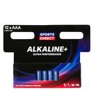 Blanc/Bleu/Rouge - SportsDirect - SportsDirect Alkaline AAA Batteries 12 Pack
