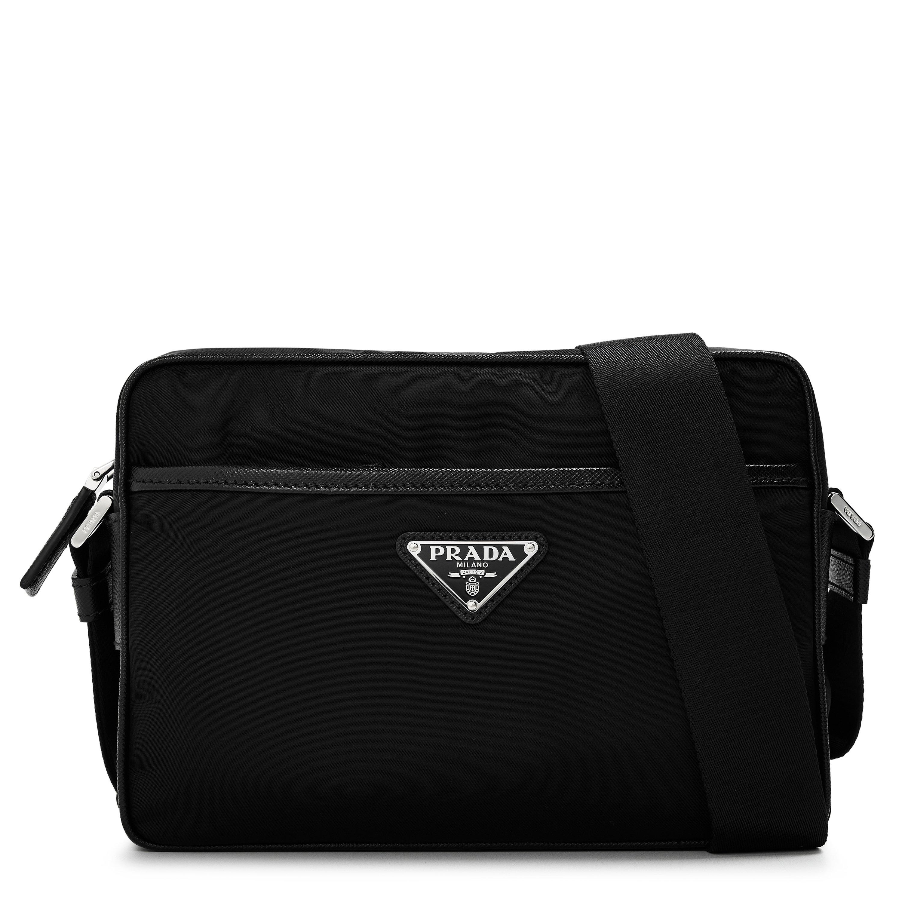 Prada Men's Crossbody Bag - Black