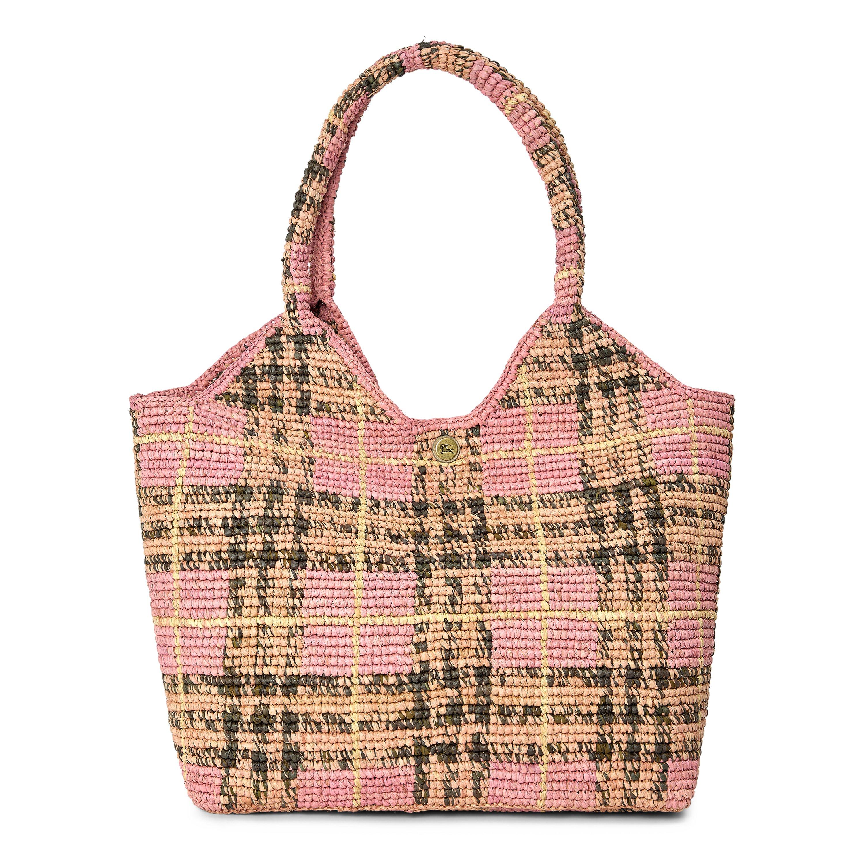 Pink IP Check - Burberry - Women's Tote Bag - 1