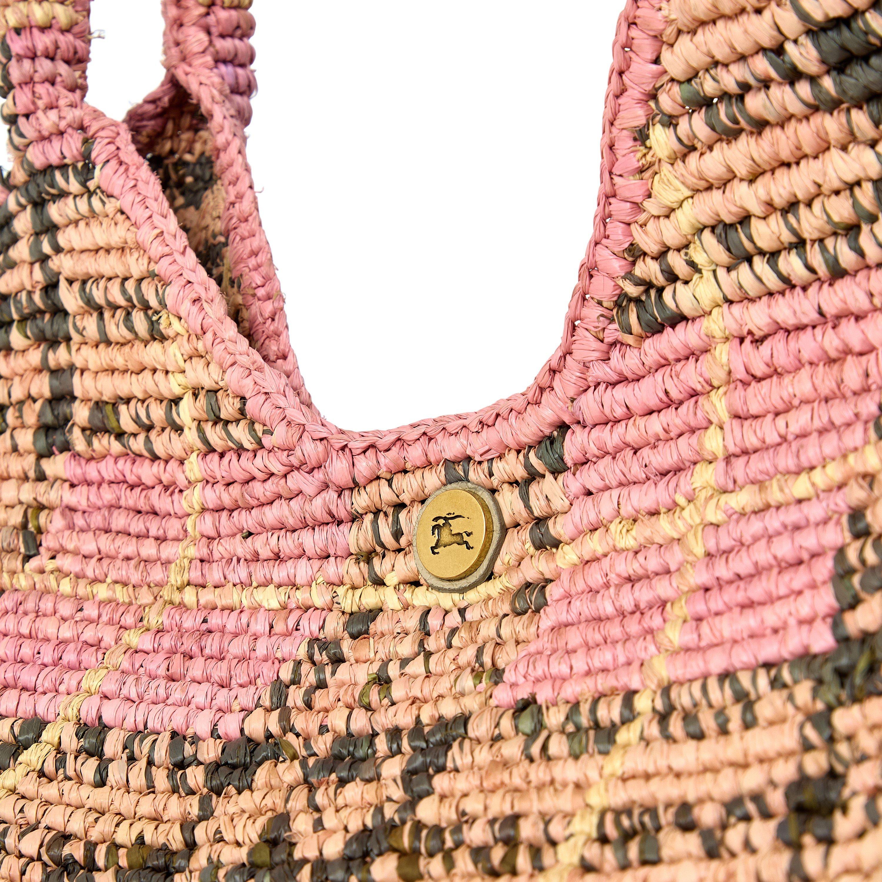 Pink IP Check - Burberry - Women's Tote Bag - 4