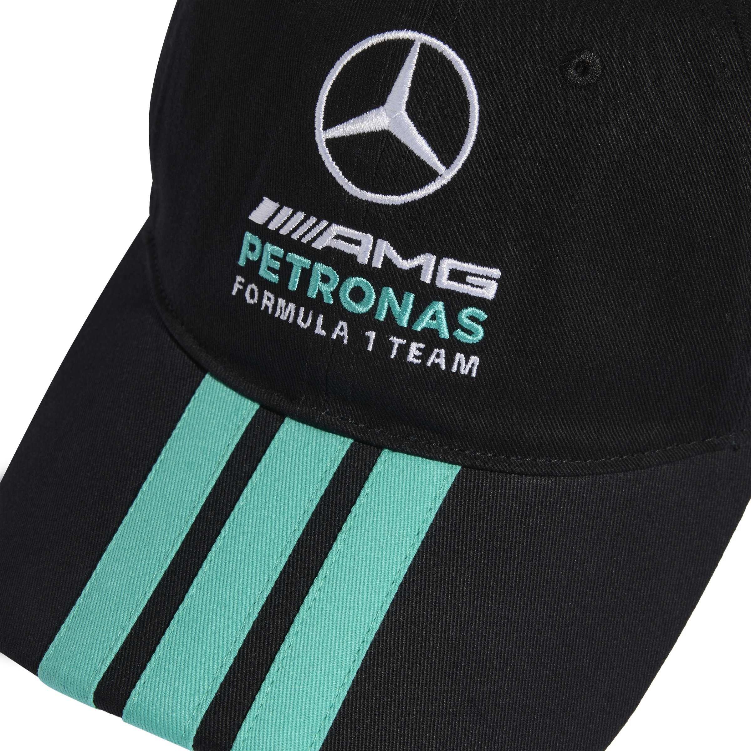 Black - adidas - Mercedes -Amg Petronas Formula 1 Team DNA 3 Stripes Cap - 3