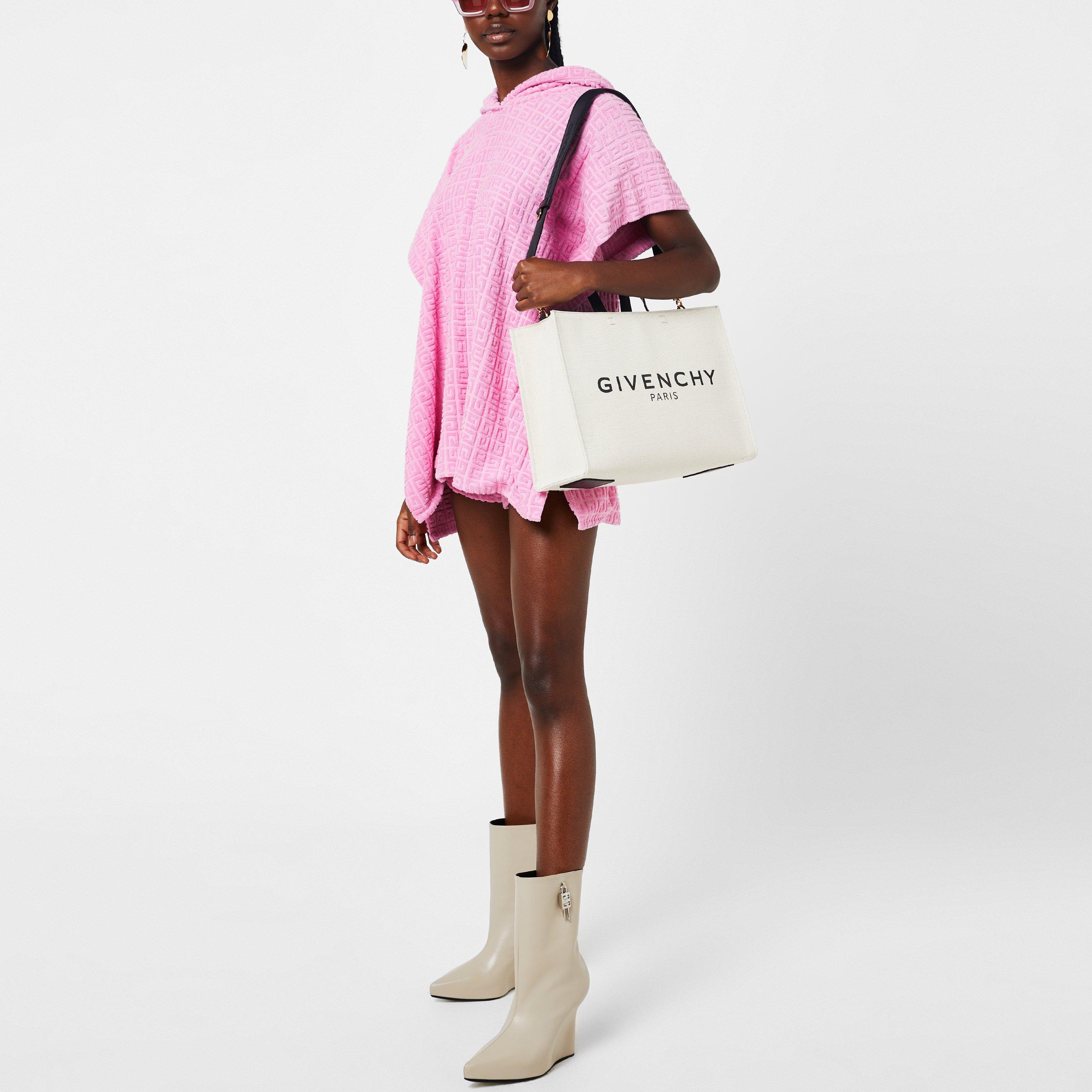 Beige/Black - GIVENCHY - Medium G-Tote Shopping Bag - 5