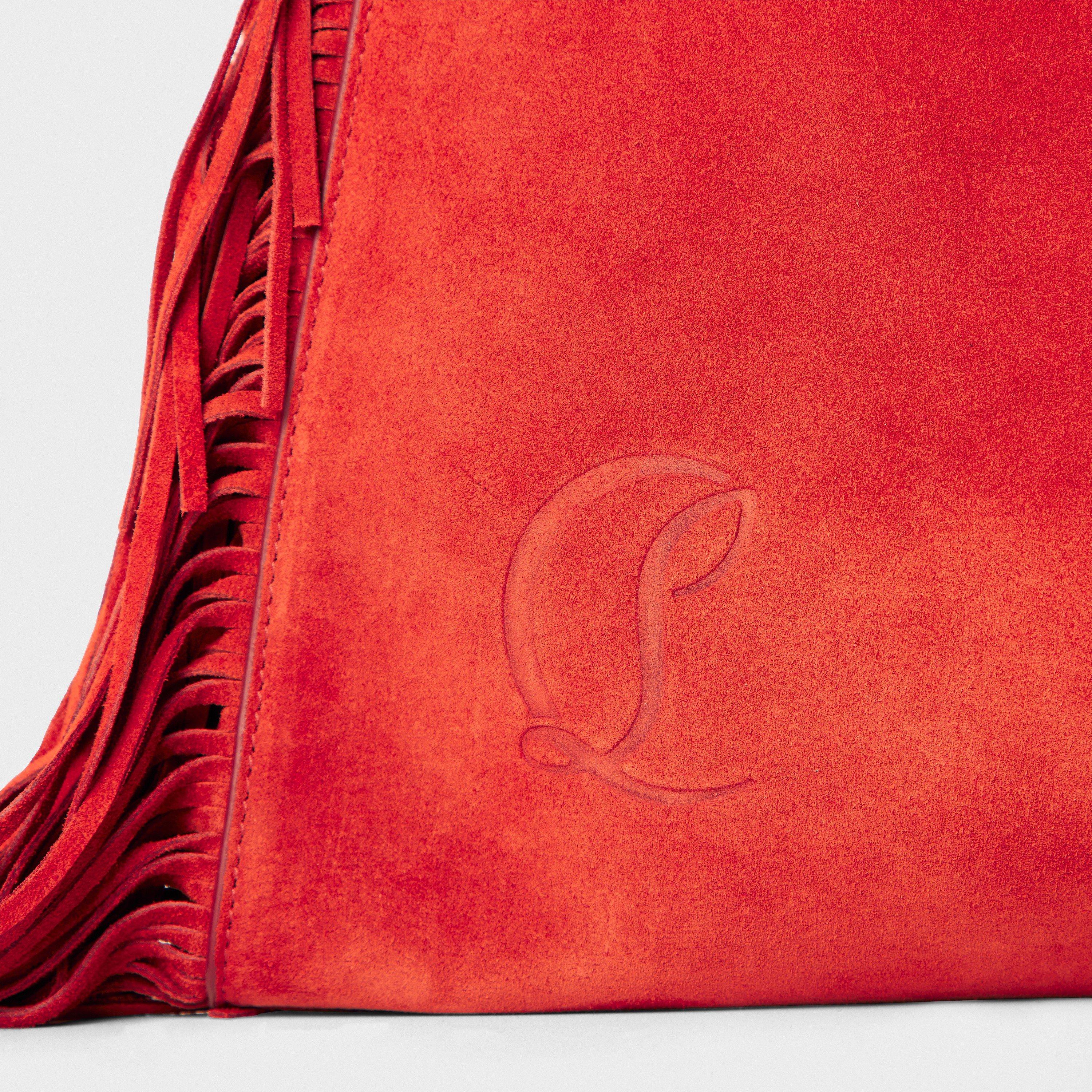 Fever - Christian Louboutin - Women's Red-Lined Tote Bag - 4