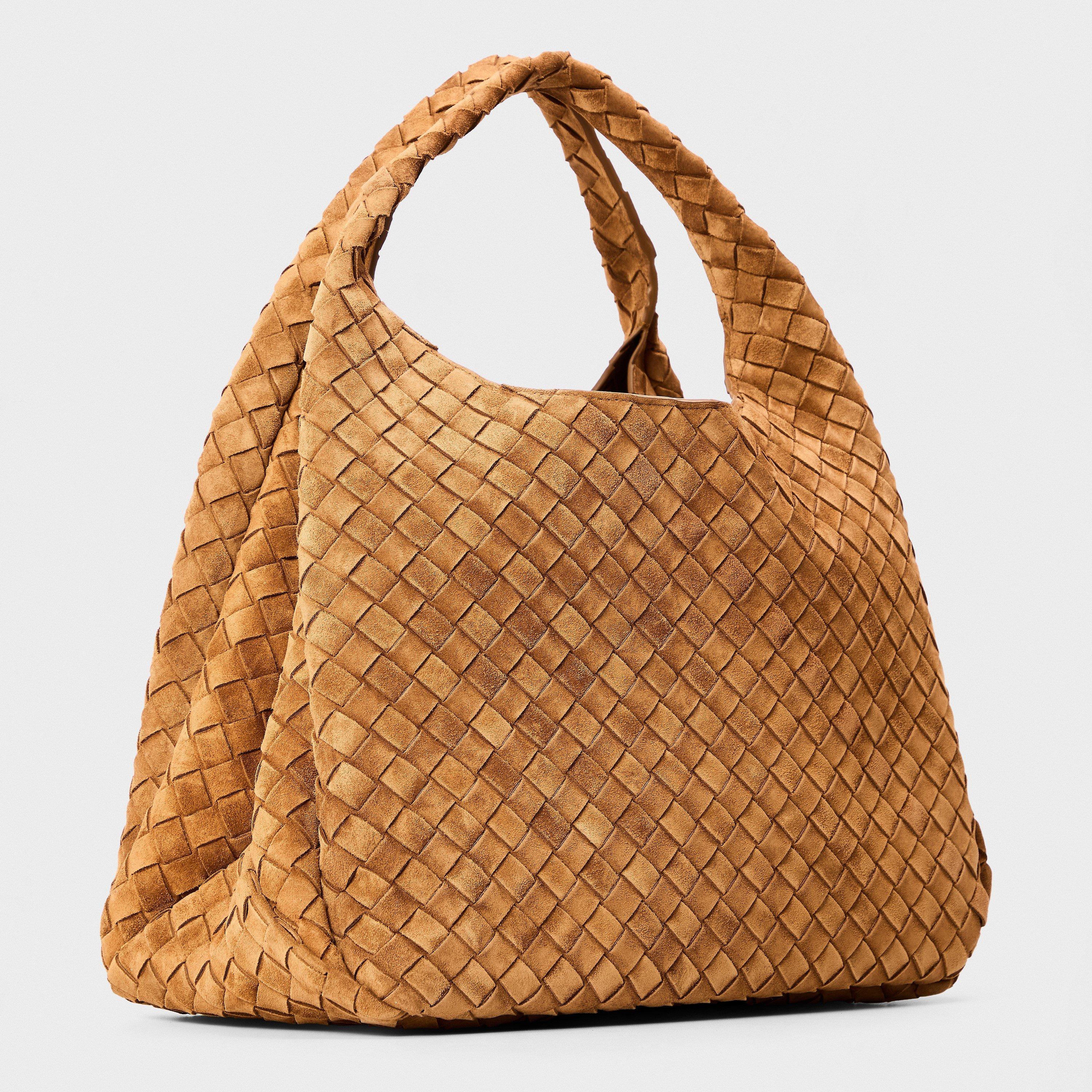 Amber - Bottega Veneta - BV Suede Hobo Ld62 - 2