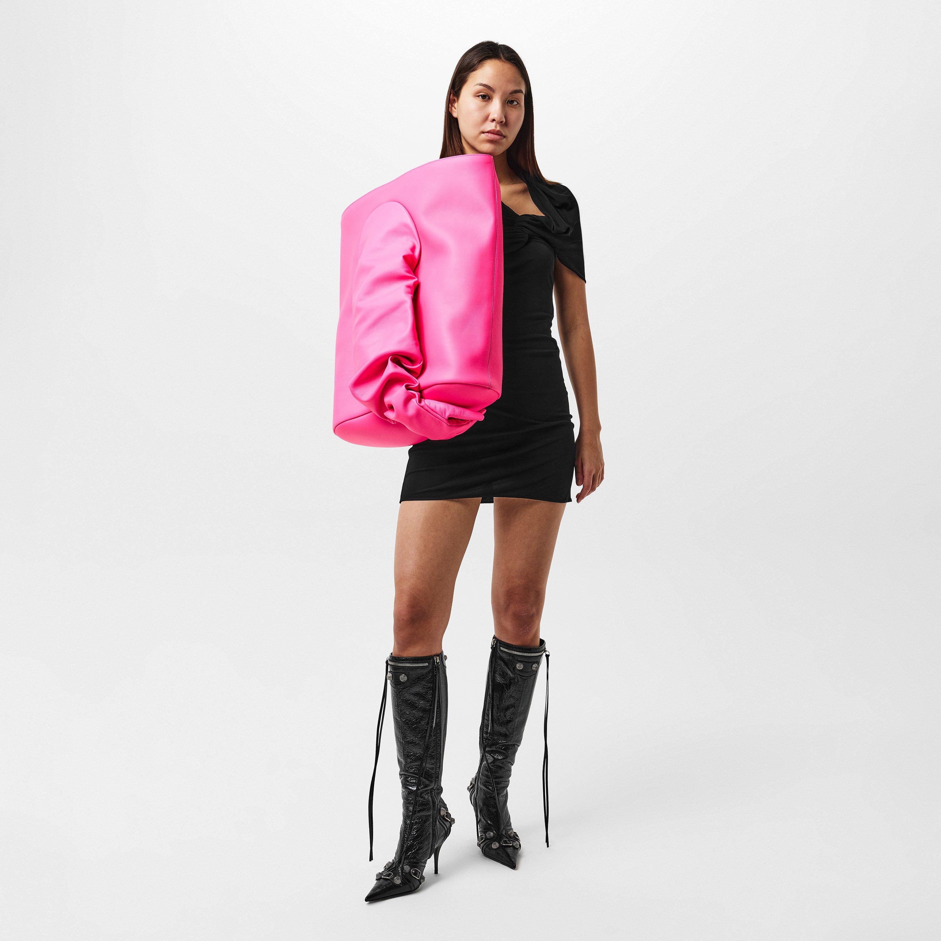 Fluo Pink - Balenciaga - Glove Tote Bag - 5