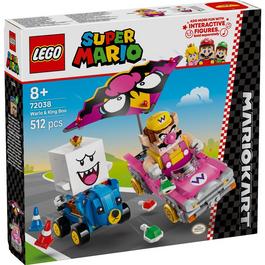 LEGO LEGO® Super Mario™ 72038 Mario Kart™ – Wario & King Boo Figures and 2 Karts