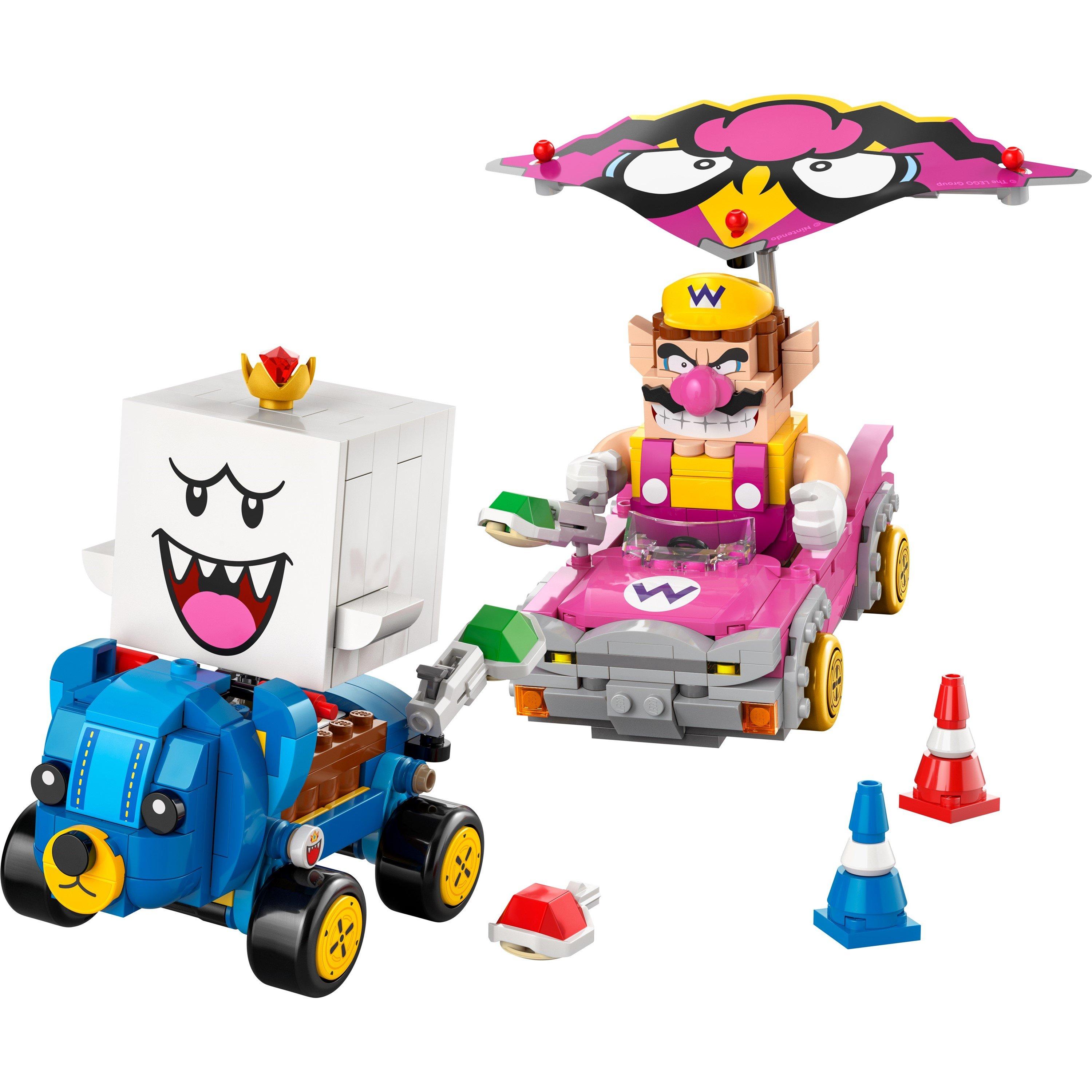 TBC - LEGO - LEGO® Super Mario™ 72038 Mario Kart™ – Wario & King Boo Figures and 2 Karts - 2