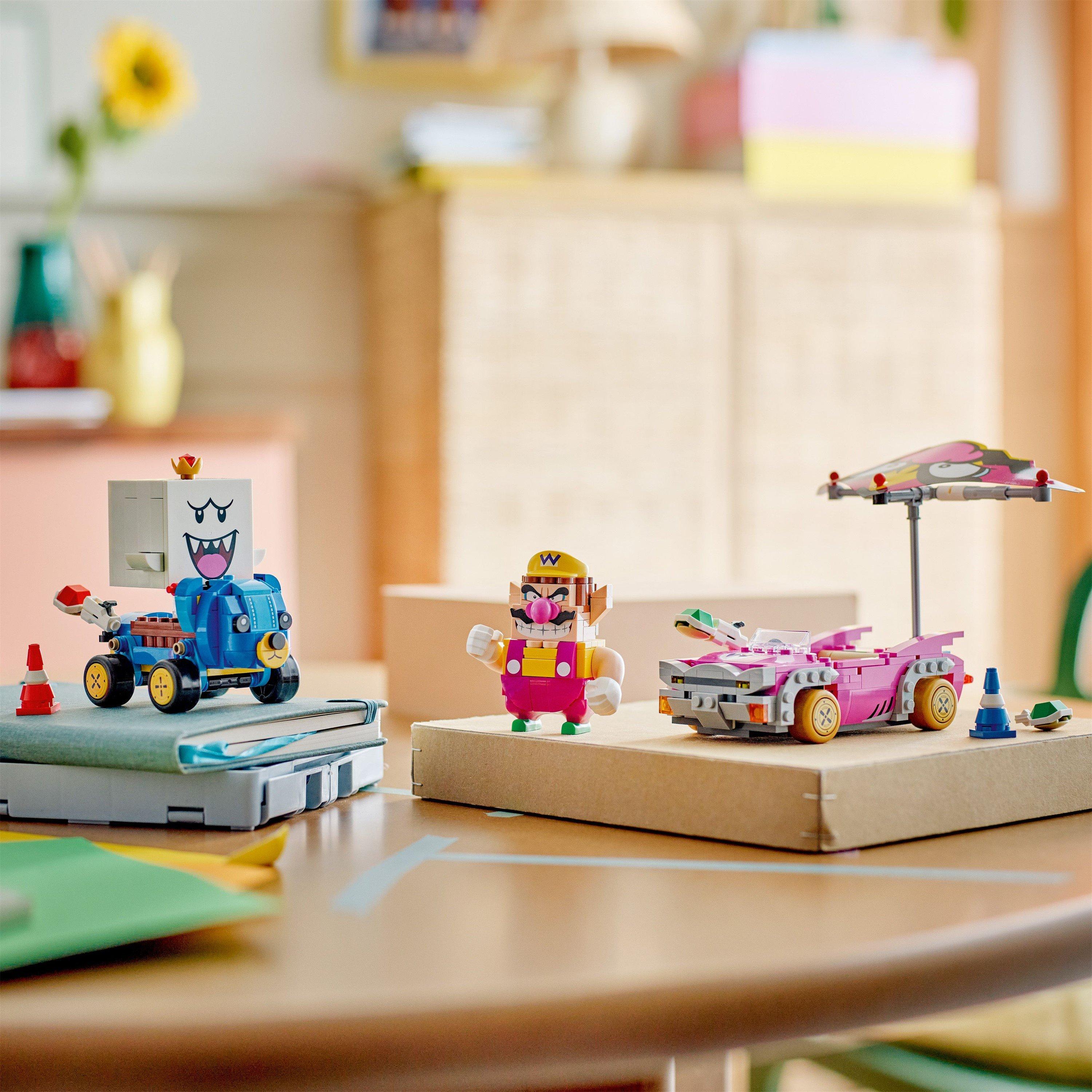 TBC - LEGO - LEGO® Super Mario™ 72038 Mario Kart™ – Wario & King Boo Figures and 2 Karts - 5