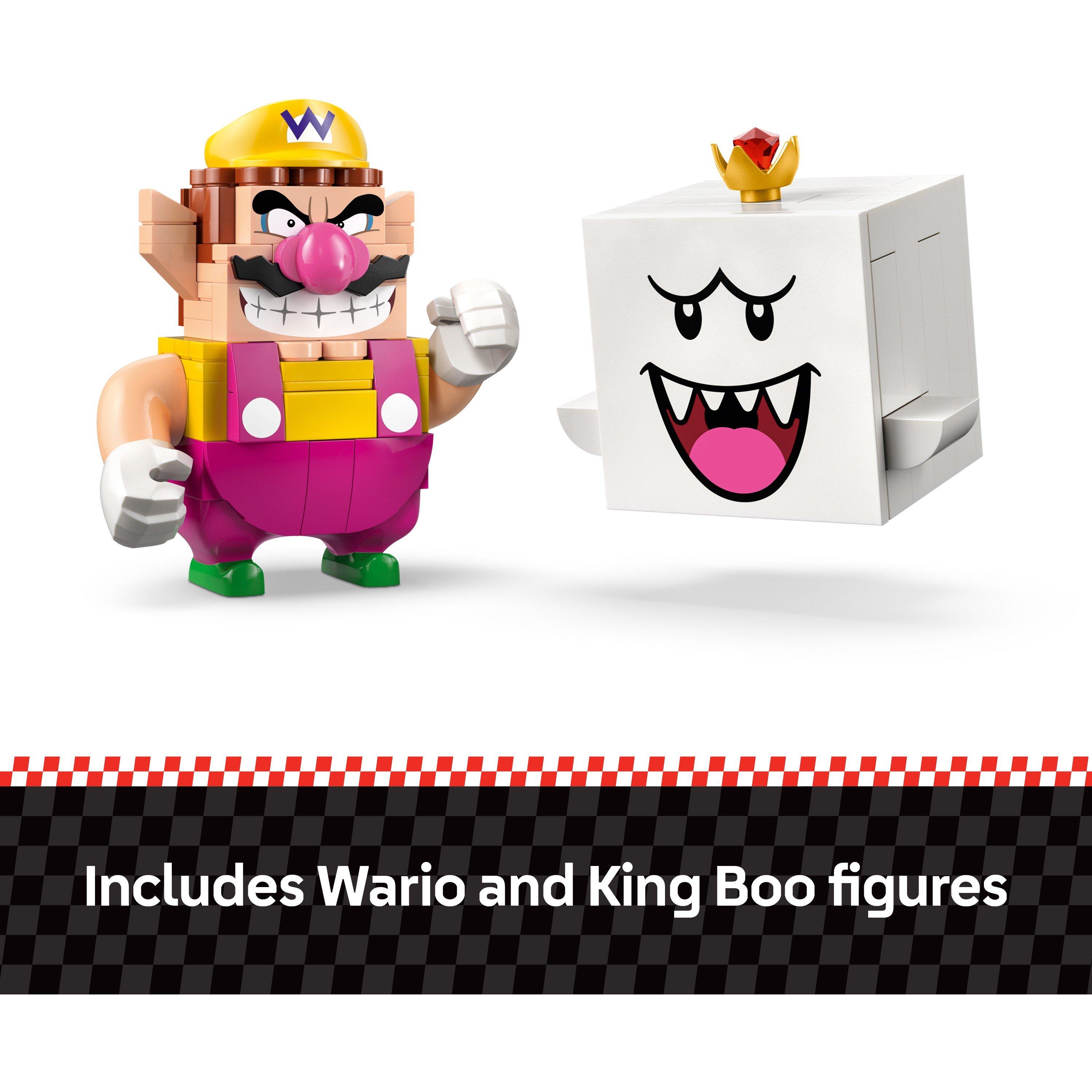 Por determinar. - LEGO - LEGO® Super Mario™ 72038 Mario Kart™ – Wario & King Boo Figures and 2 Karts - 6