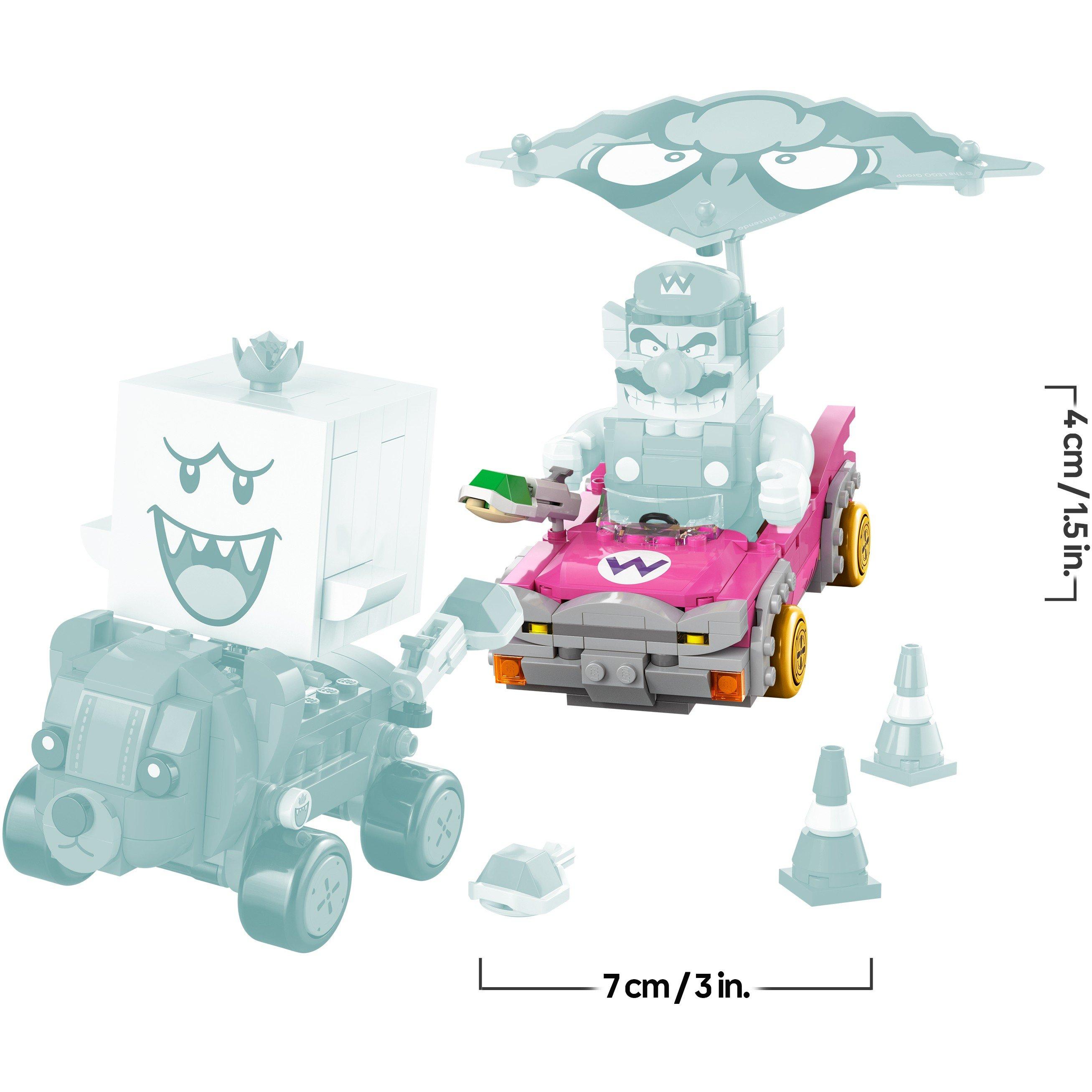 Por determinar. - LEGO - LEGO® Super Mario™ 72038 Mario Kart™ – Wario & King Boo Figures and 2 Karts - 8