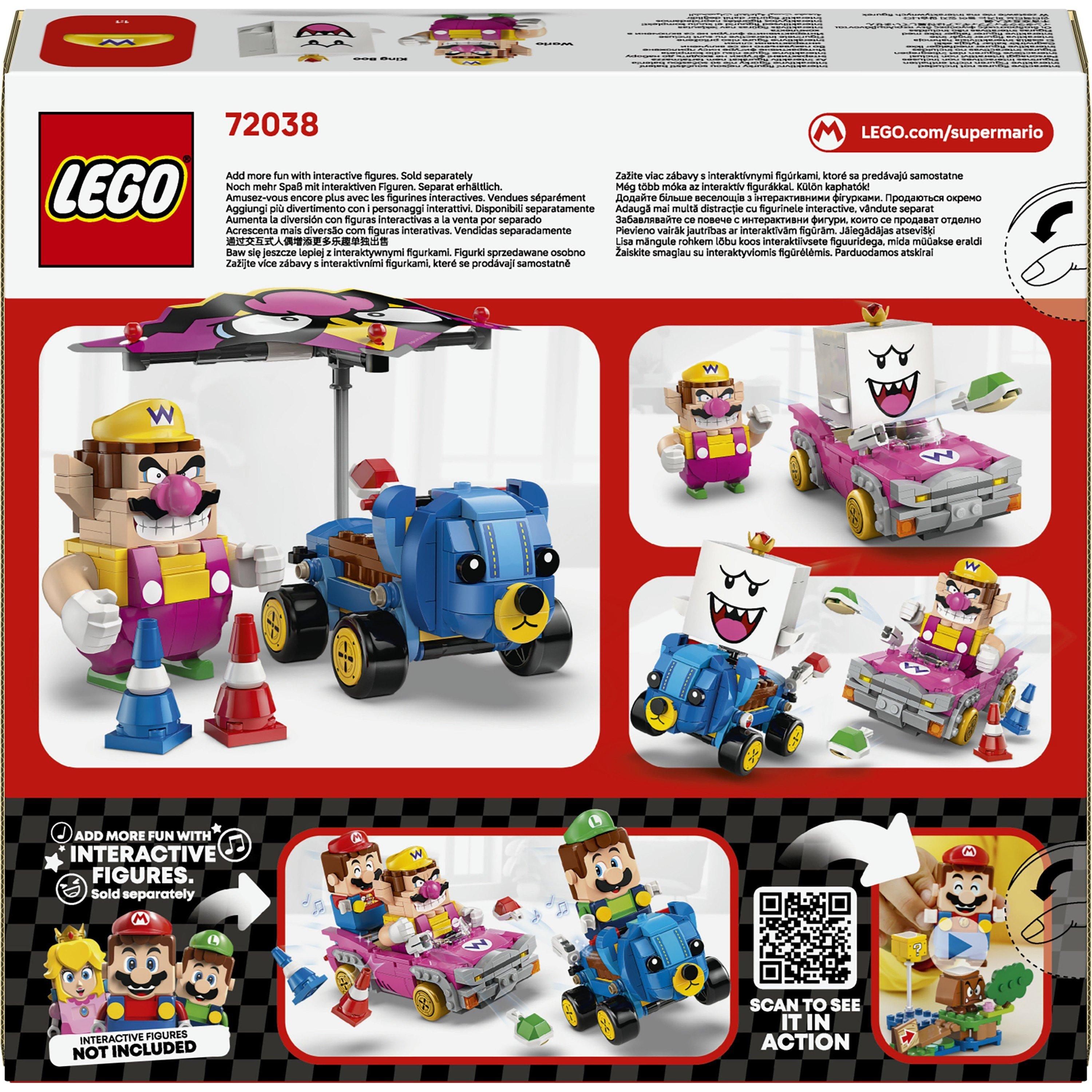 Por determinar. - LEGO - LEGO® Super Mario™ 72038 Mario Kart™ – Wario & King Boo Figures and 2 Karts - 9