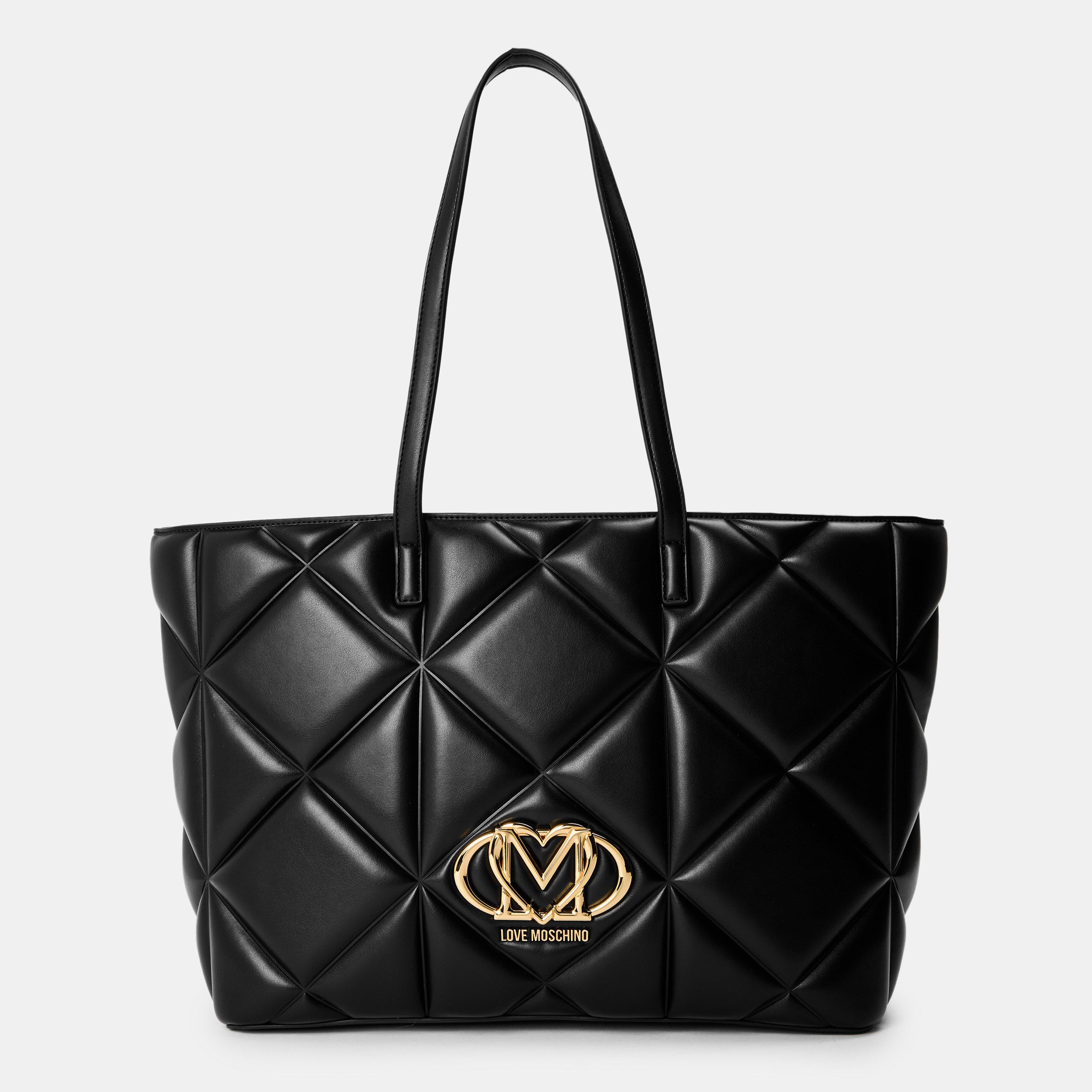 Love Moschino Women's Quilted Tote Bag Tote Bags Cruise Fashion