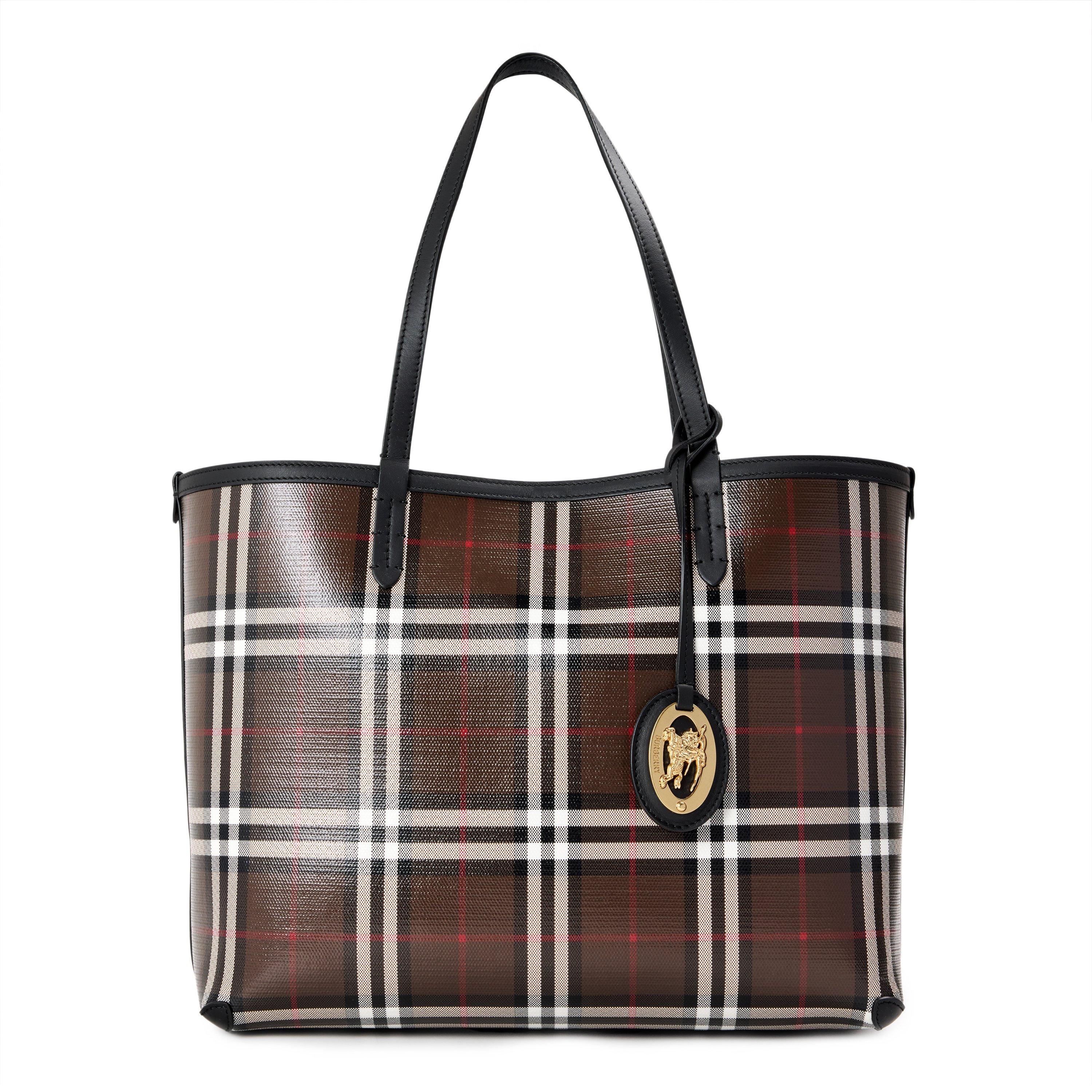 Chocolate Brown - Burberry - Burb Tote Bag Ld64 - 1