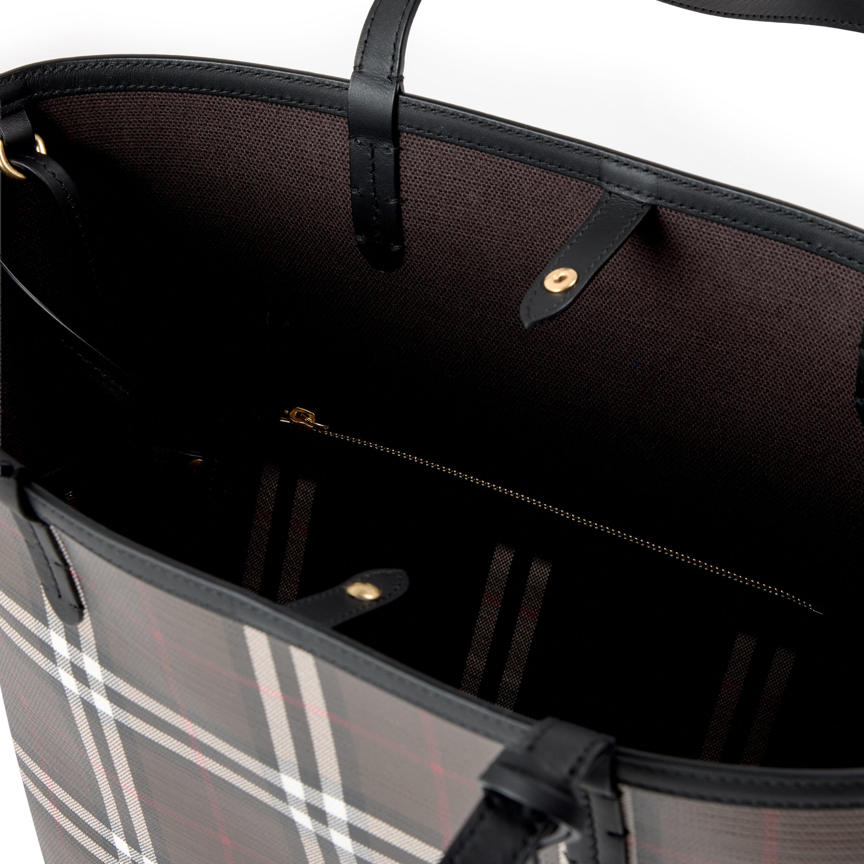 Chocolate Brown - Burberry - Burb Tote Bag Ld64 - 4