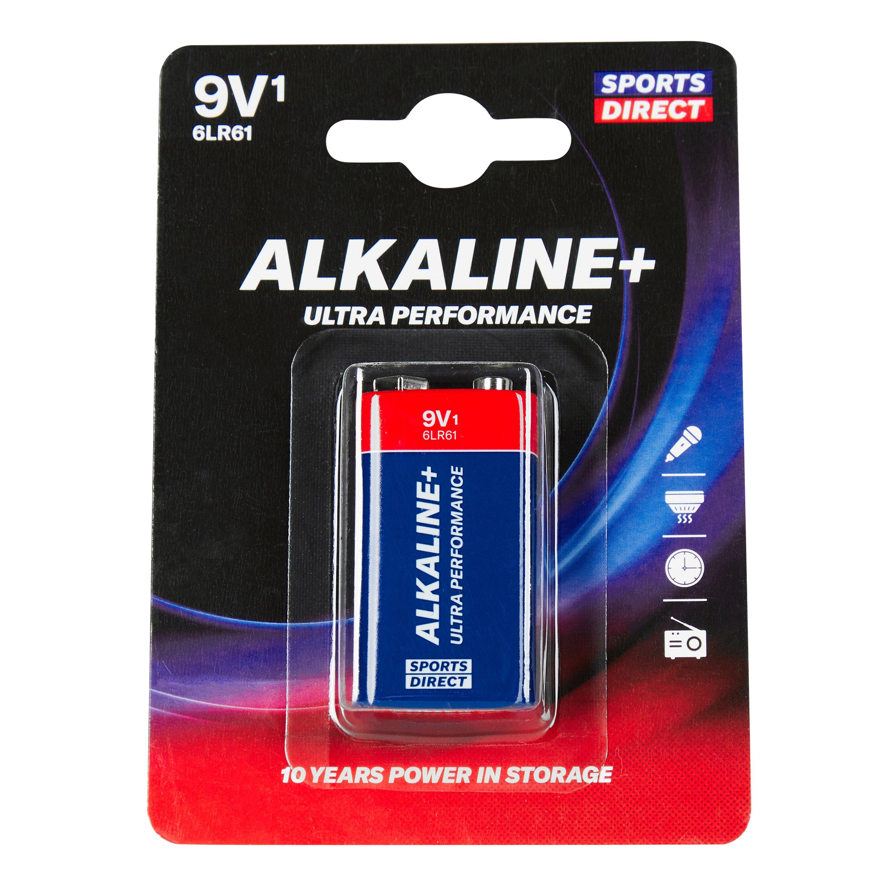 Bianco/Blu/Rosso - Sports Direct - SportsDirect 1 Pack 9V Battery
