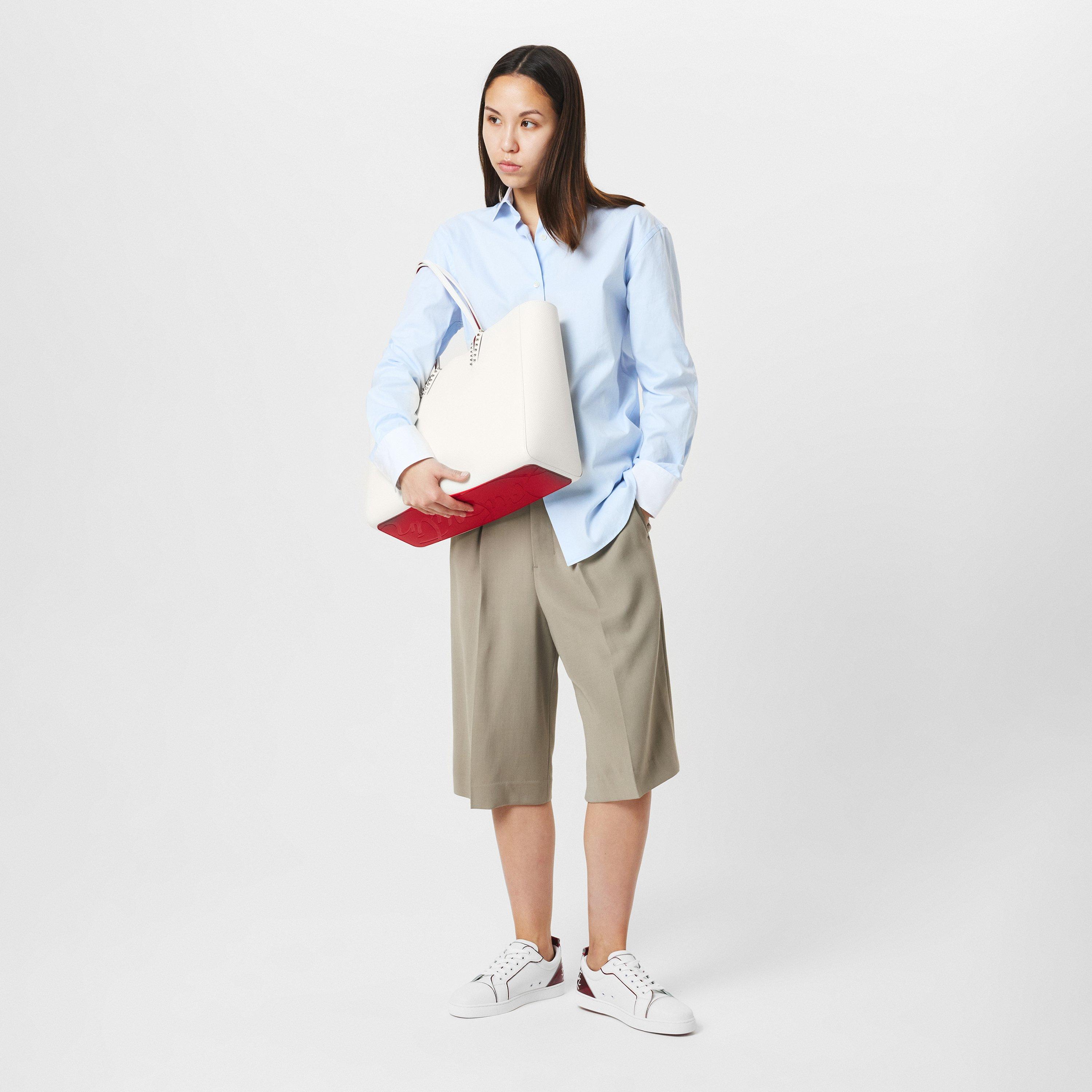 Bianco Gold - Christian Louboutin - Cabata Large Tote Bag - 6