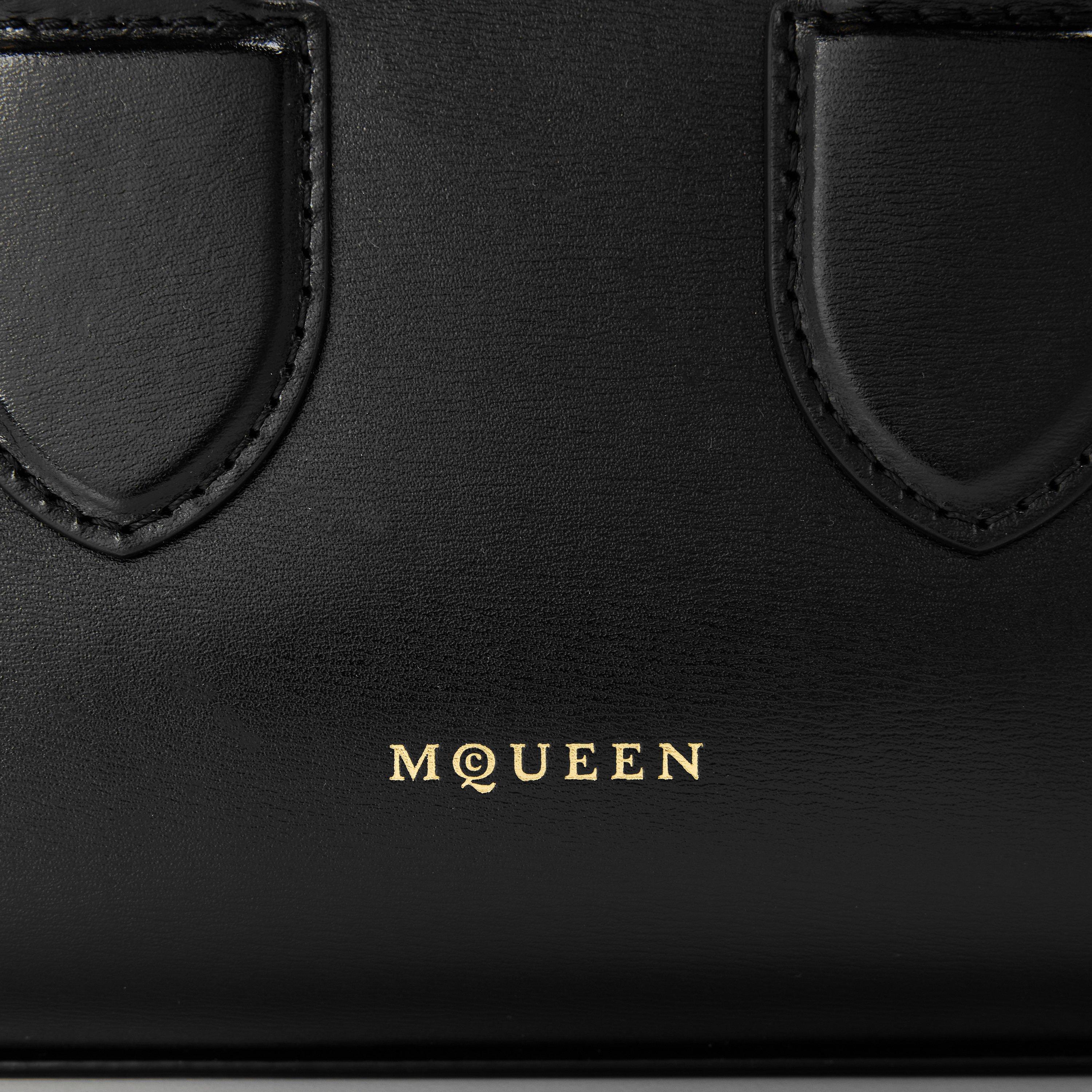 Black/Gold - Alexander McQueen - Women's Alex Birdee Mini Tote Bags - 4