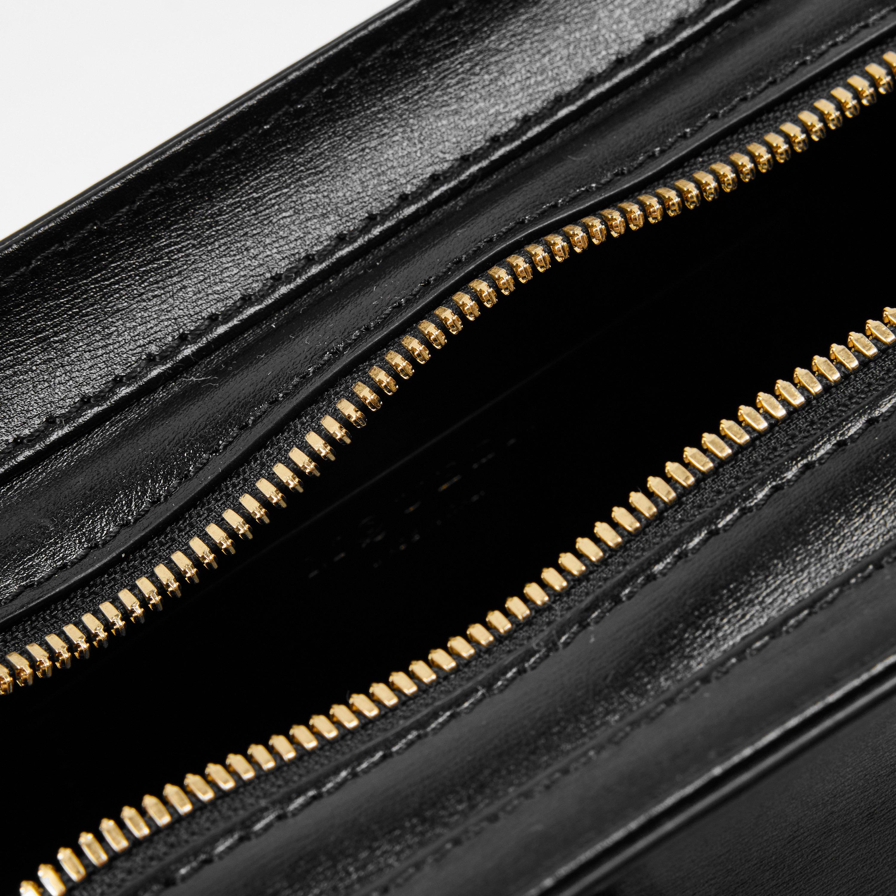 Black/Gold - Alexander McQueen - Women's Alex Birdee Mini Tote Bags - 5