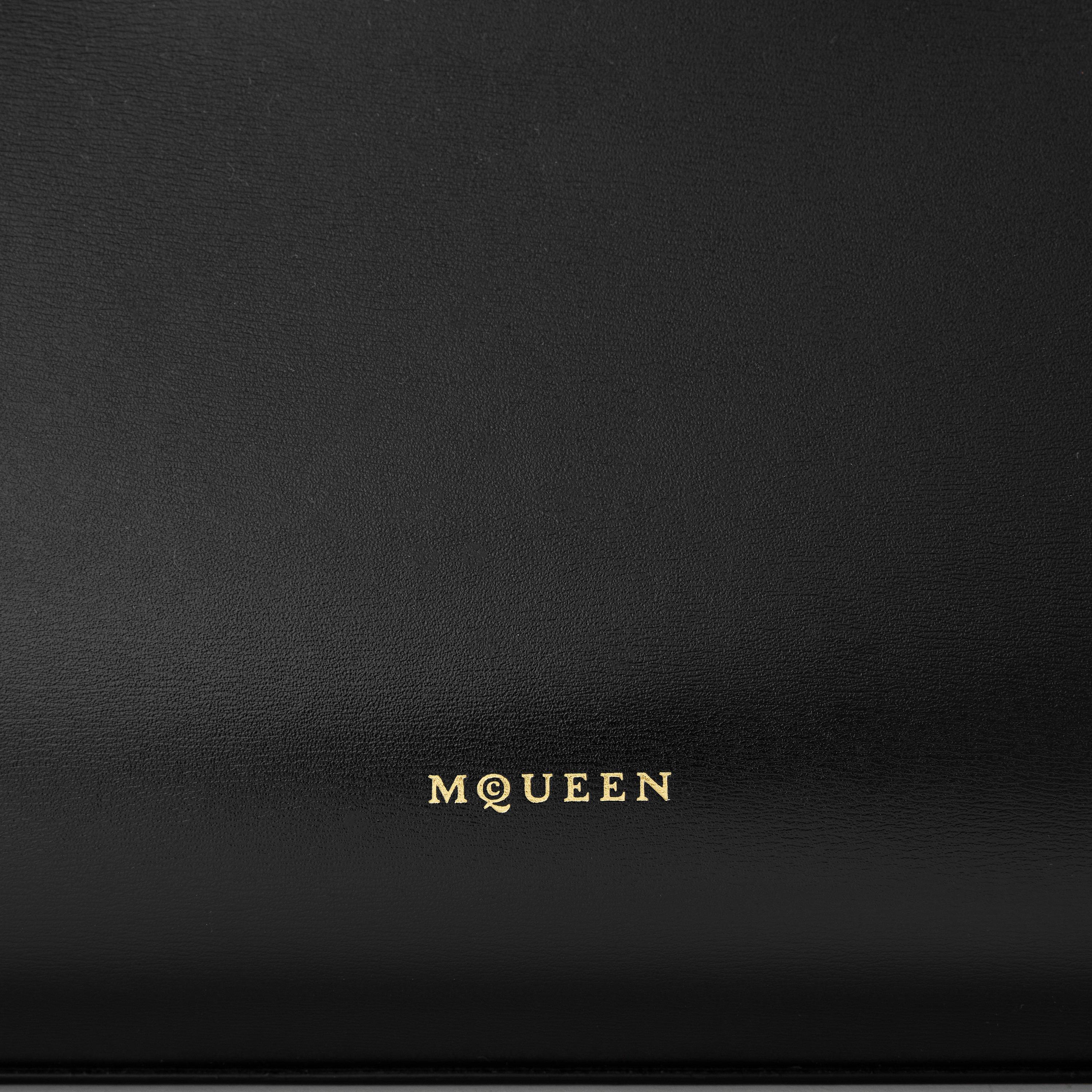 Black/Gold - Alexander McQueen - Women's Alex Birdee Large Tote Bags - 4