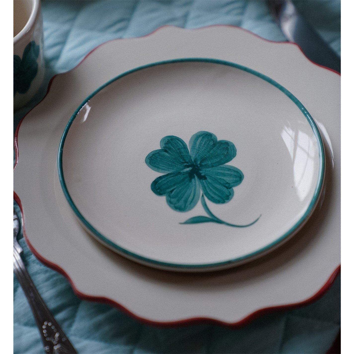 Shamrock - Anna + Nina - Anna Shamrock Dessert Plate - 2