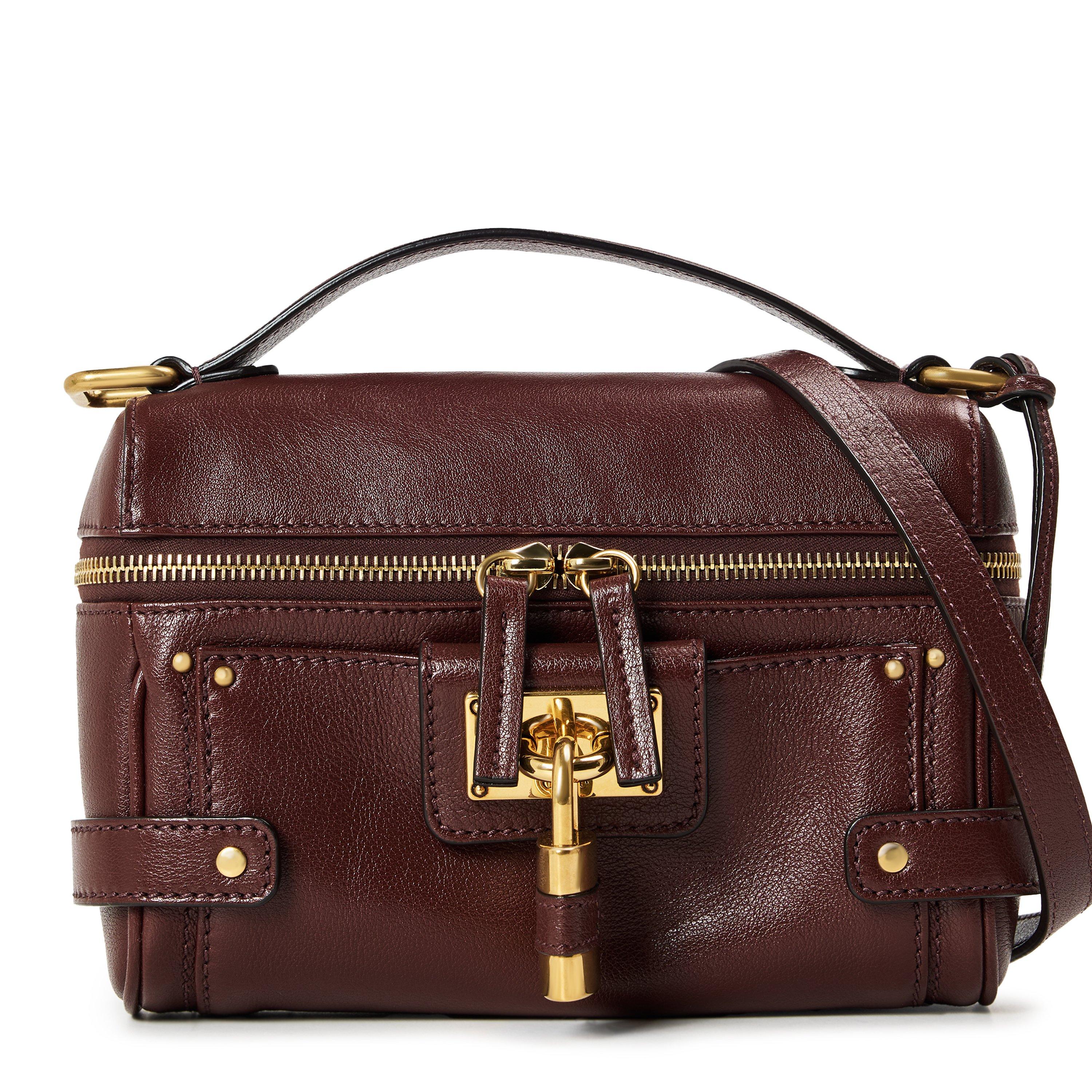 Women's Paddington Vanity Leather Top Handle Bag