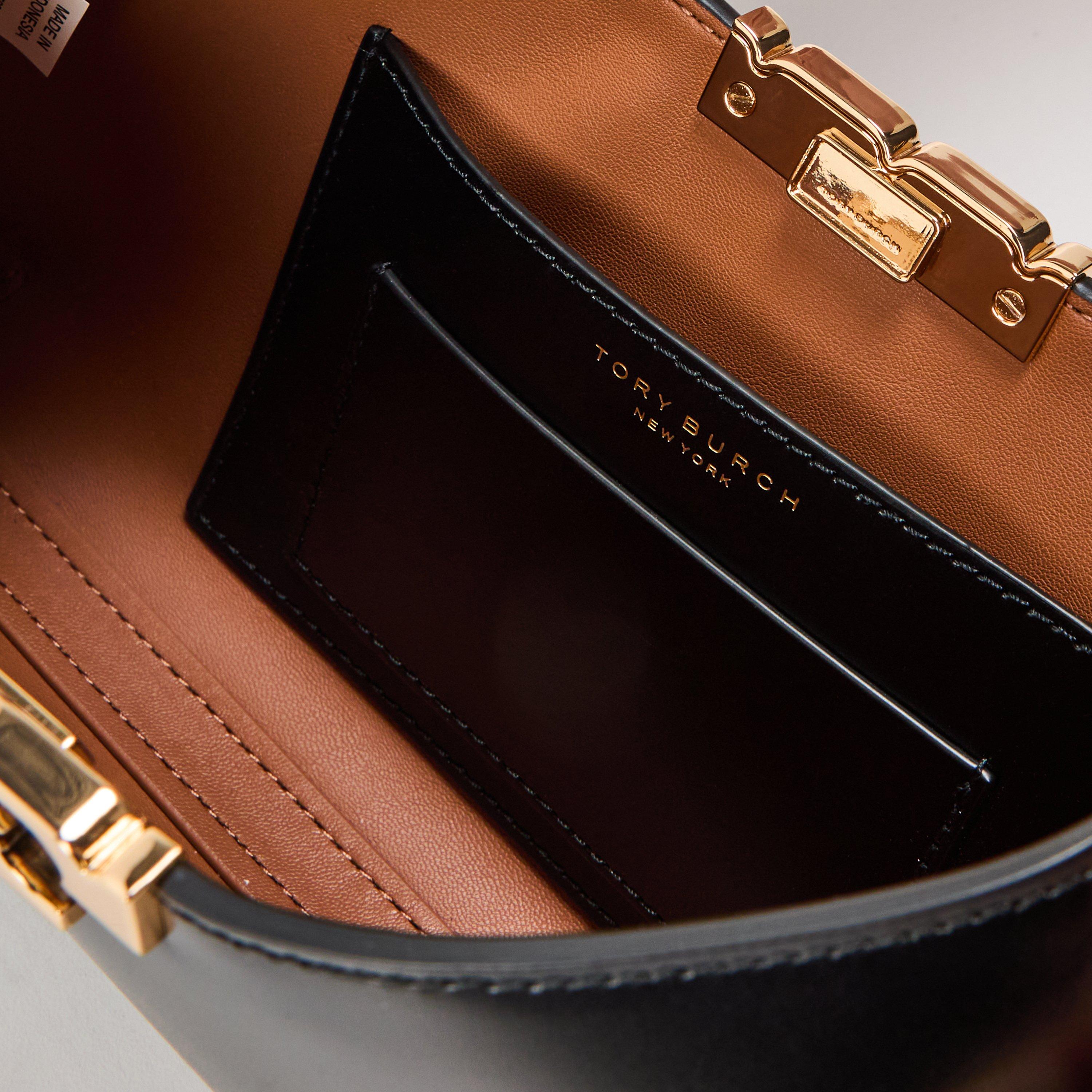 Black - Tory Burch - Women's EleasnorShd Shoulder Bag - 4