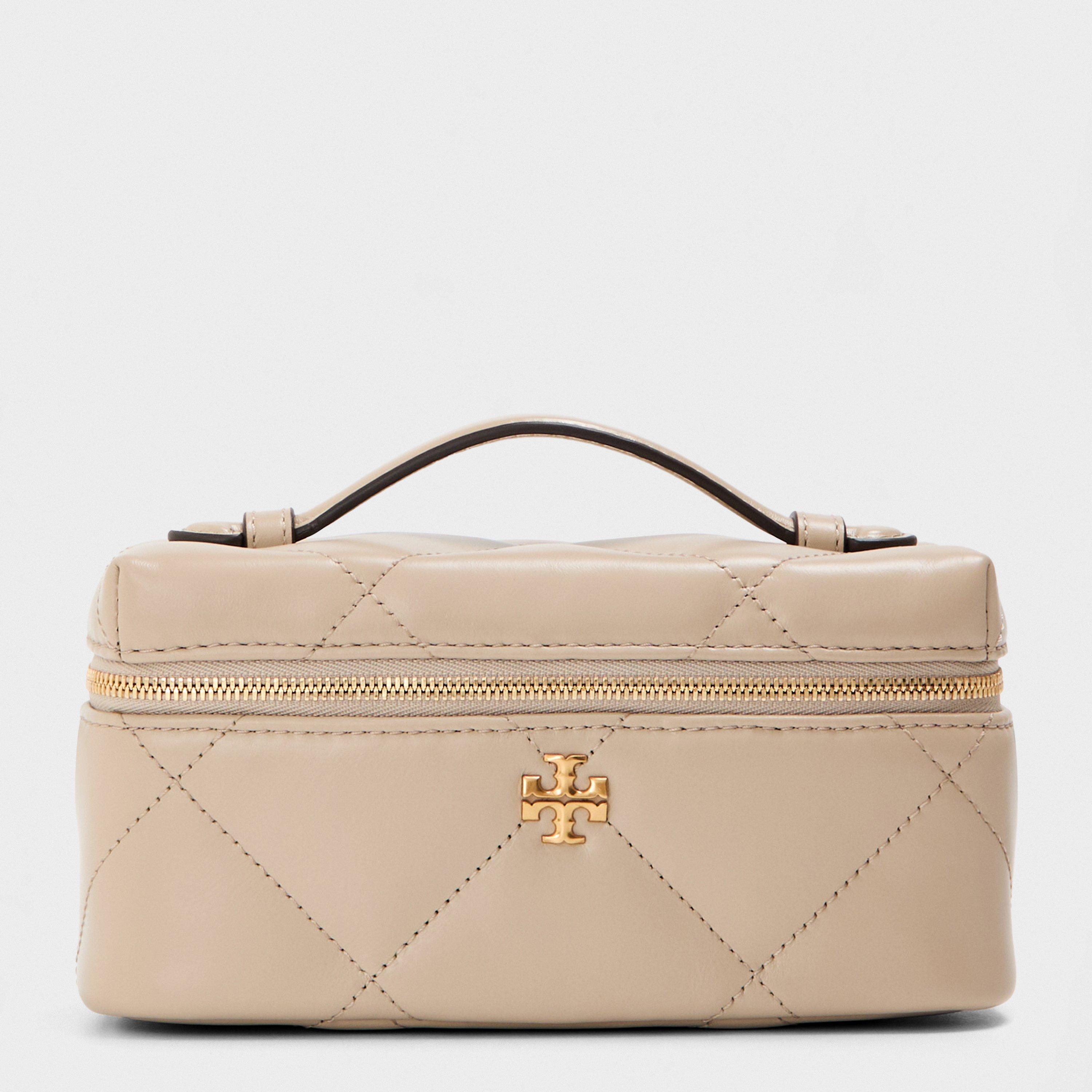 Tory Burch Women's Kira Ew Vanity Crossbody Bag - Light Stone