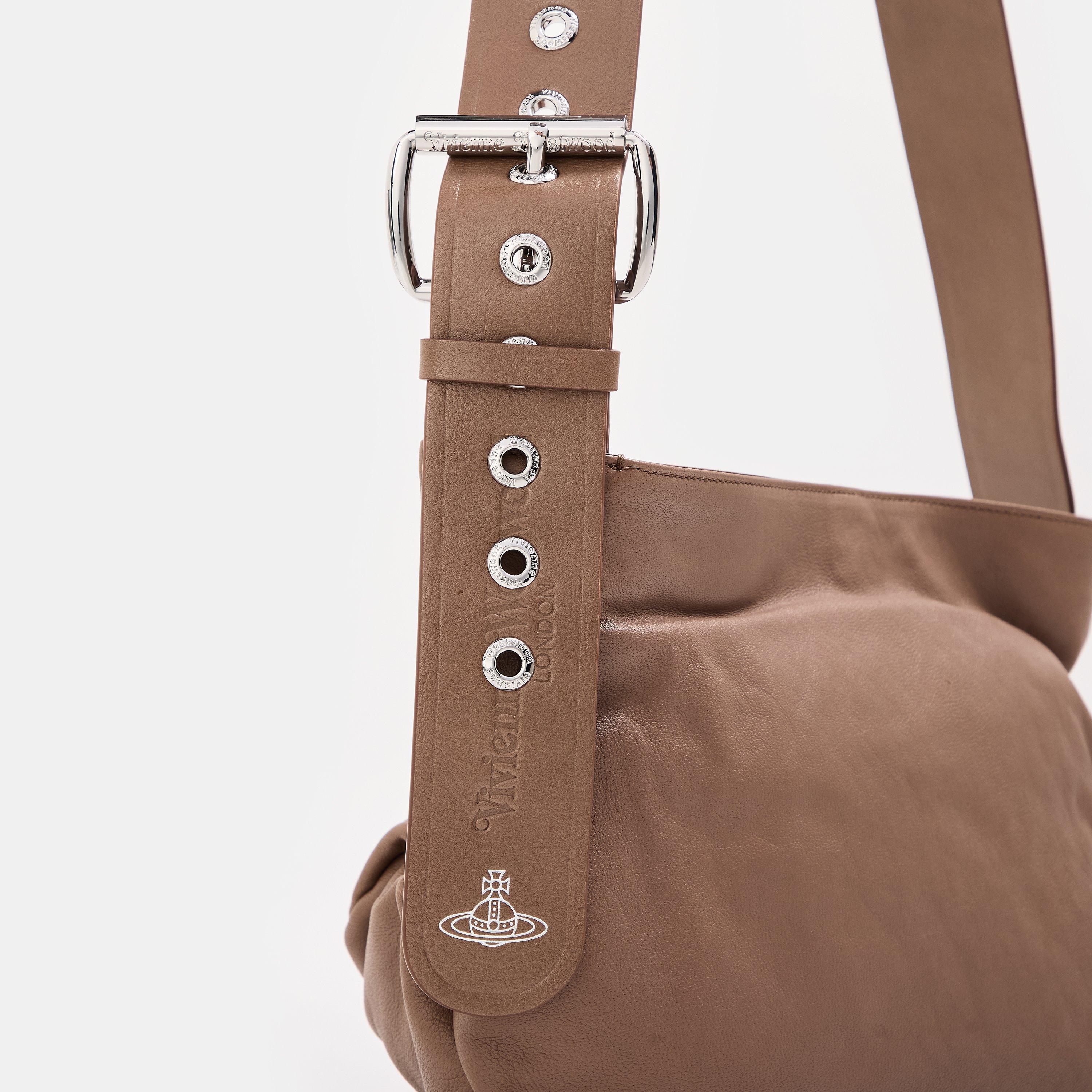 Grey - Vivienne Westwood - Women's Viv Maxime Hobo Bag - 4