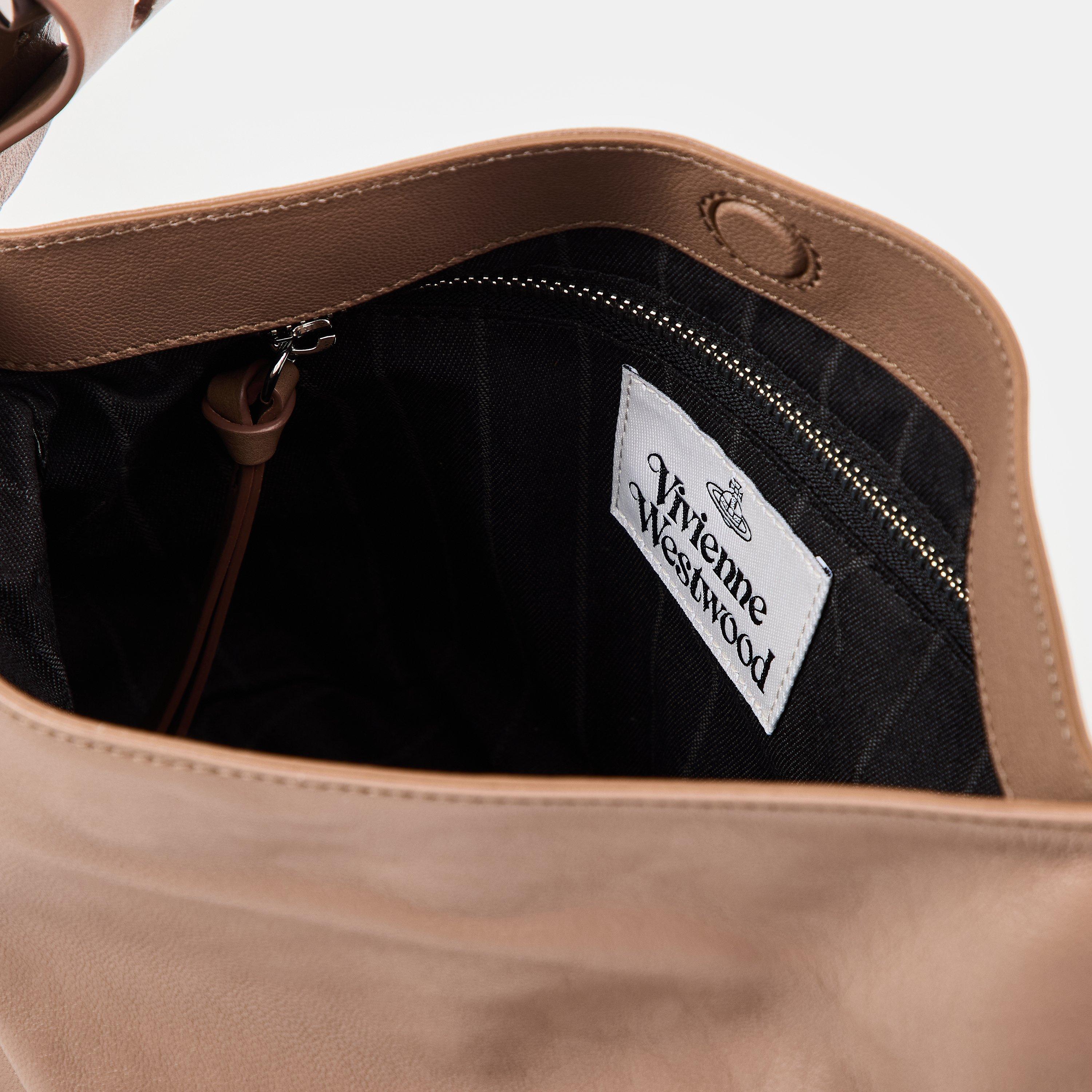 Grey - Vivienne Westwood - Women's Viv Maxime Hobo Bag - 5