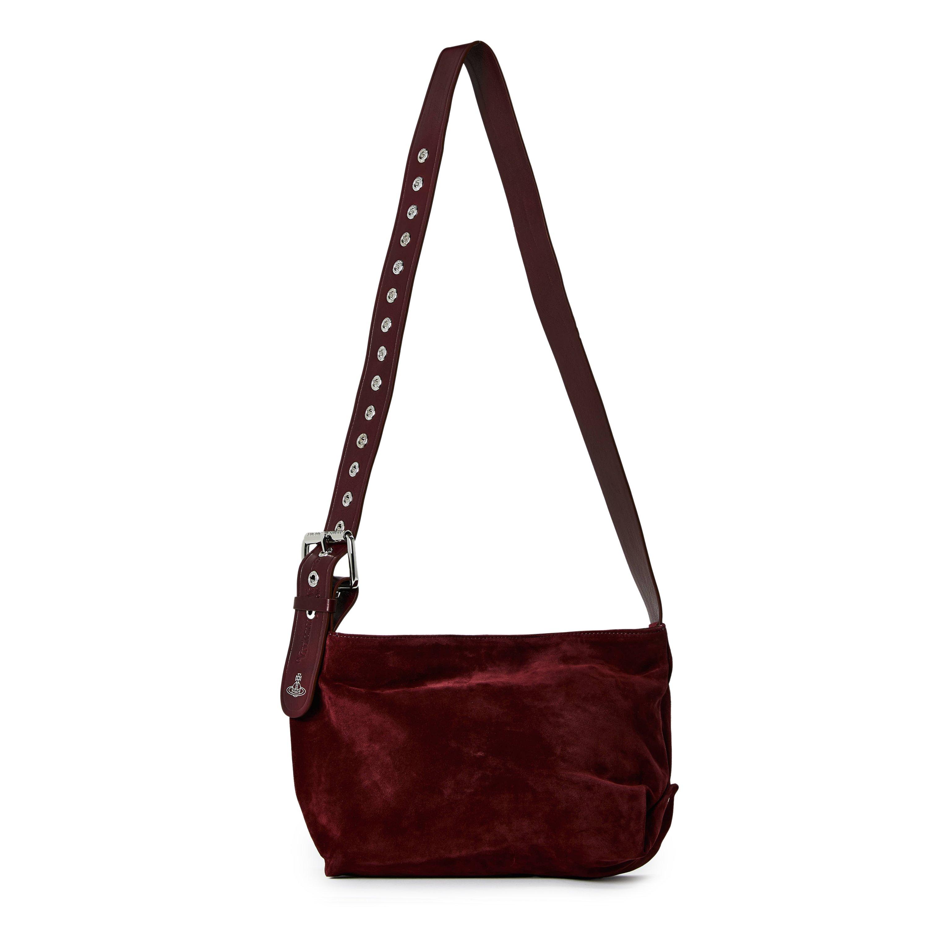 Vivienne Westwood Women's Viv Maxime Hobo Bag - BURGUNDY