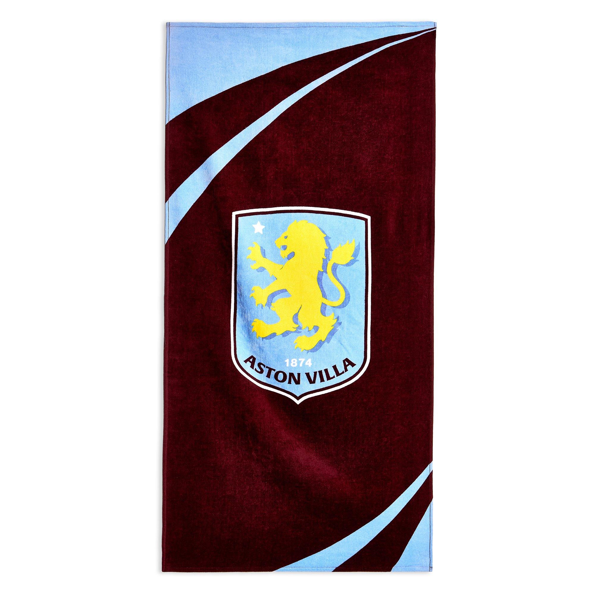 Aston Villa FC - Team - Football Officially Licensed Beach Towel 70 x 140 cm - 1