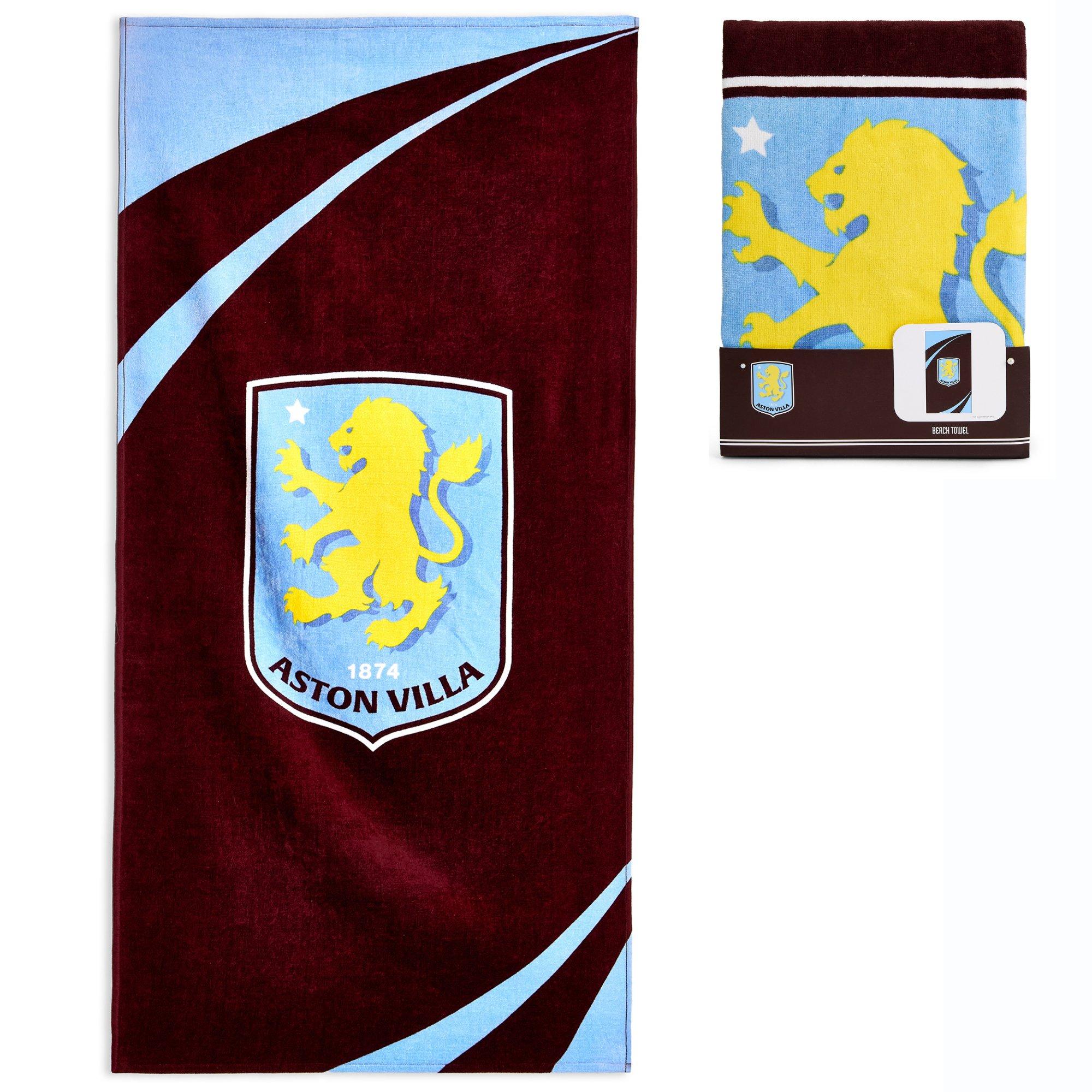 Aston Villa FC - Team - Football Officially Licensed Beach Towel 70 x 140 cm - 5