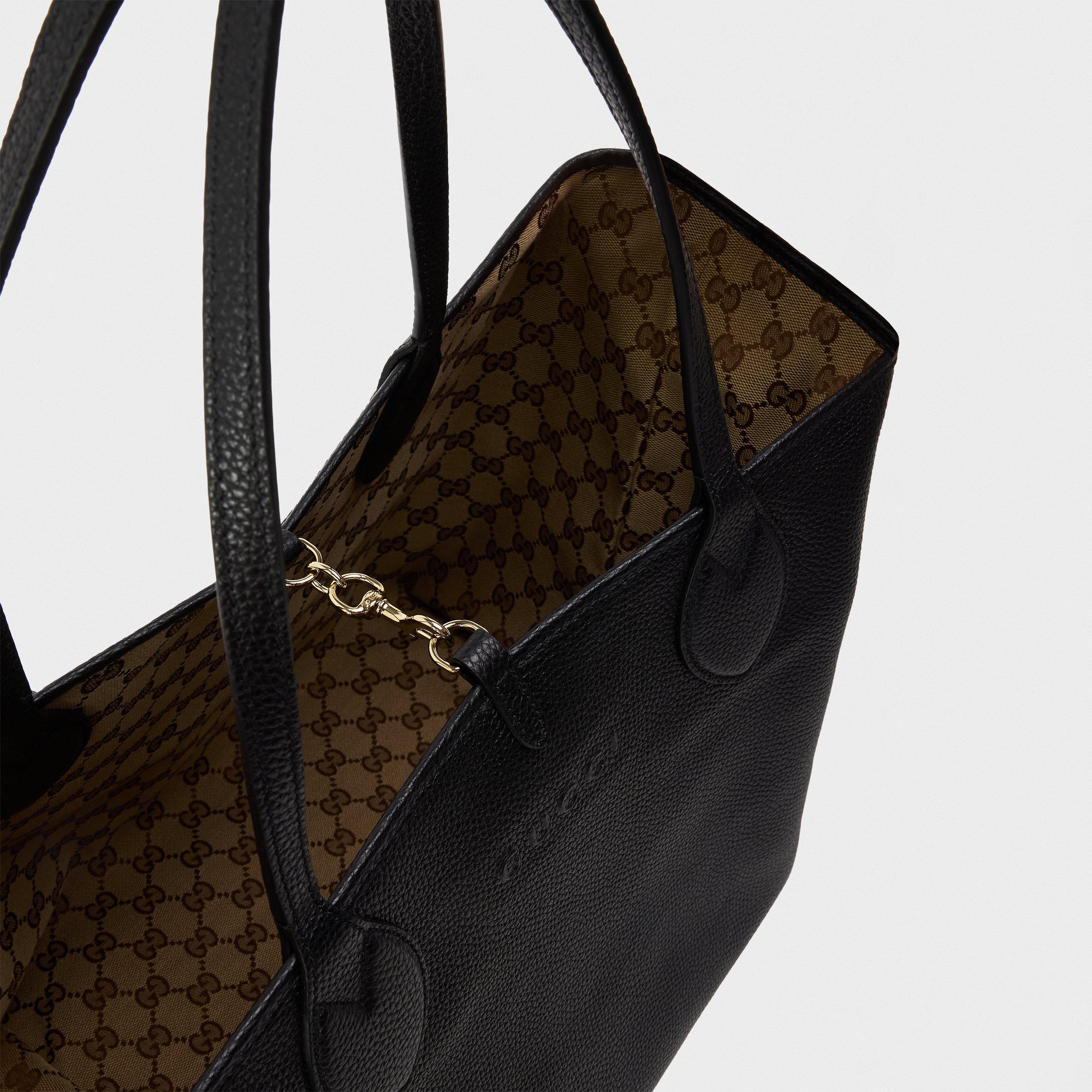 Black/Beige - Gucci - Totissima Large Reversible Tote - 5