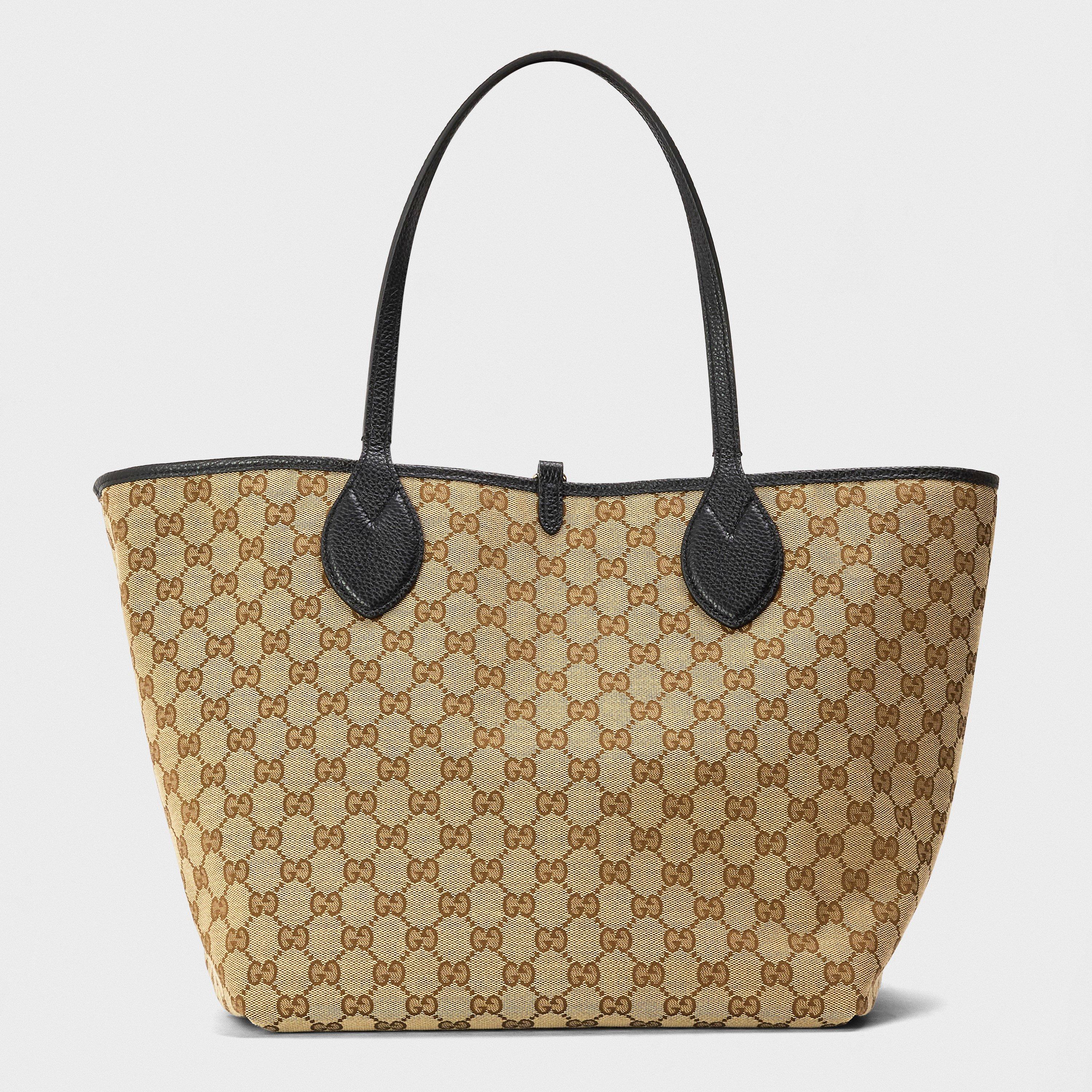Black/Beige - Gucci - Totissima Large Reversible Tote - 7