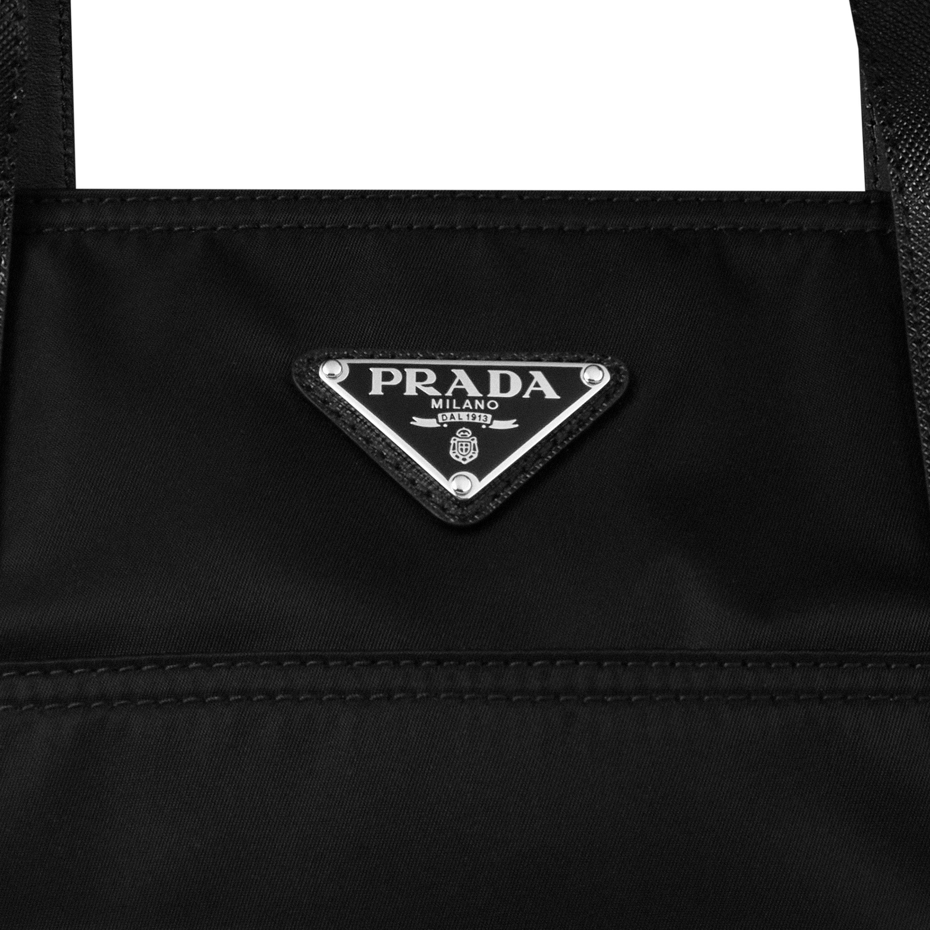 Black F0002 - Prada - Re Nylon Tote Bag - 4